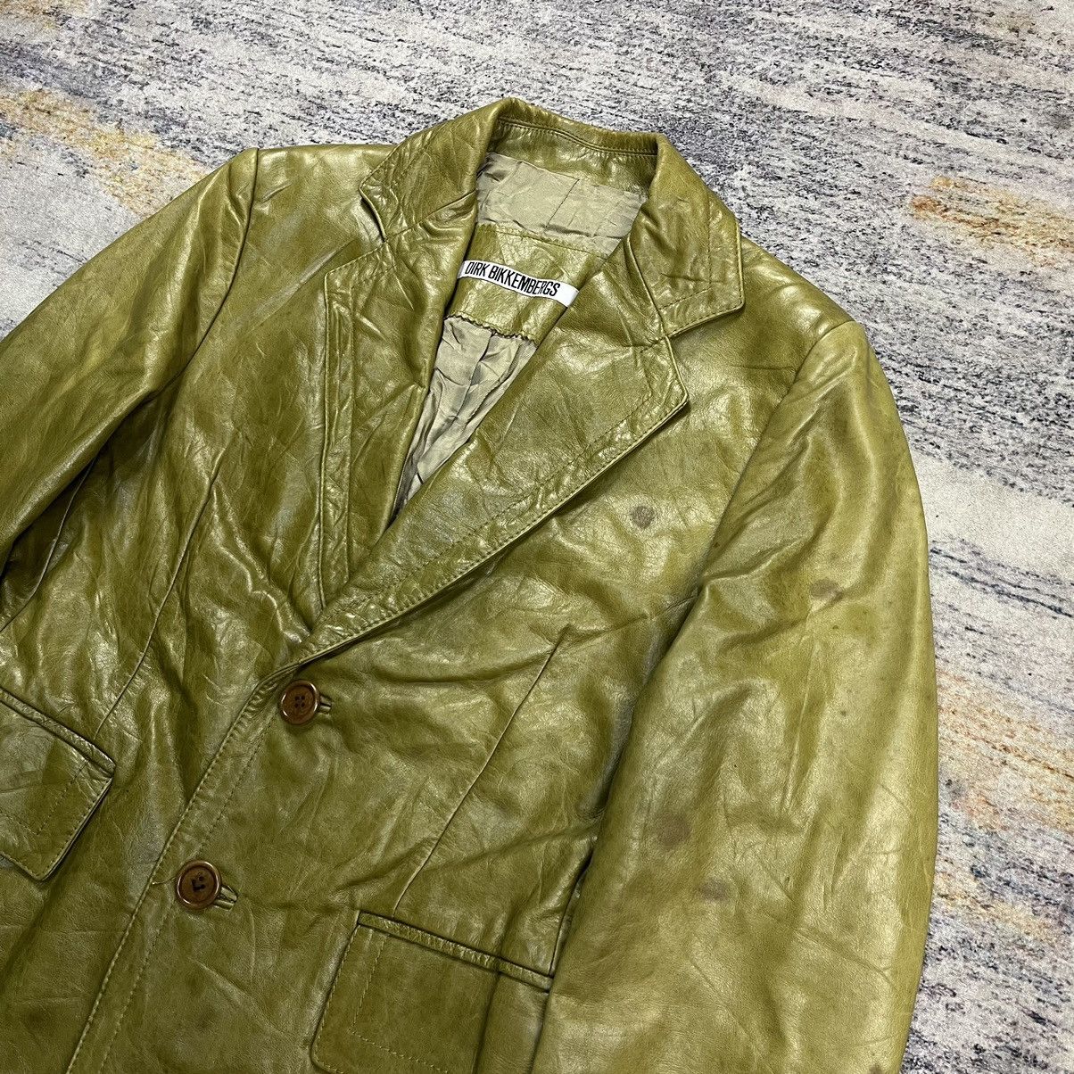 Dirk Bikkembergs × Vintage Vintage Dirk Bikkembergs Blazer leather Size US M / EU 48-50 / 2 - 13 Thumbnail