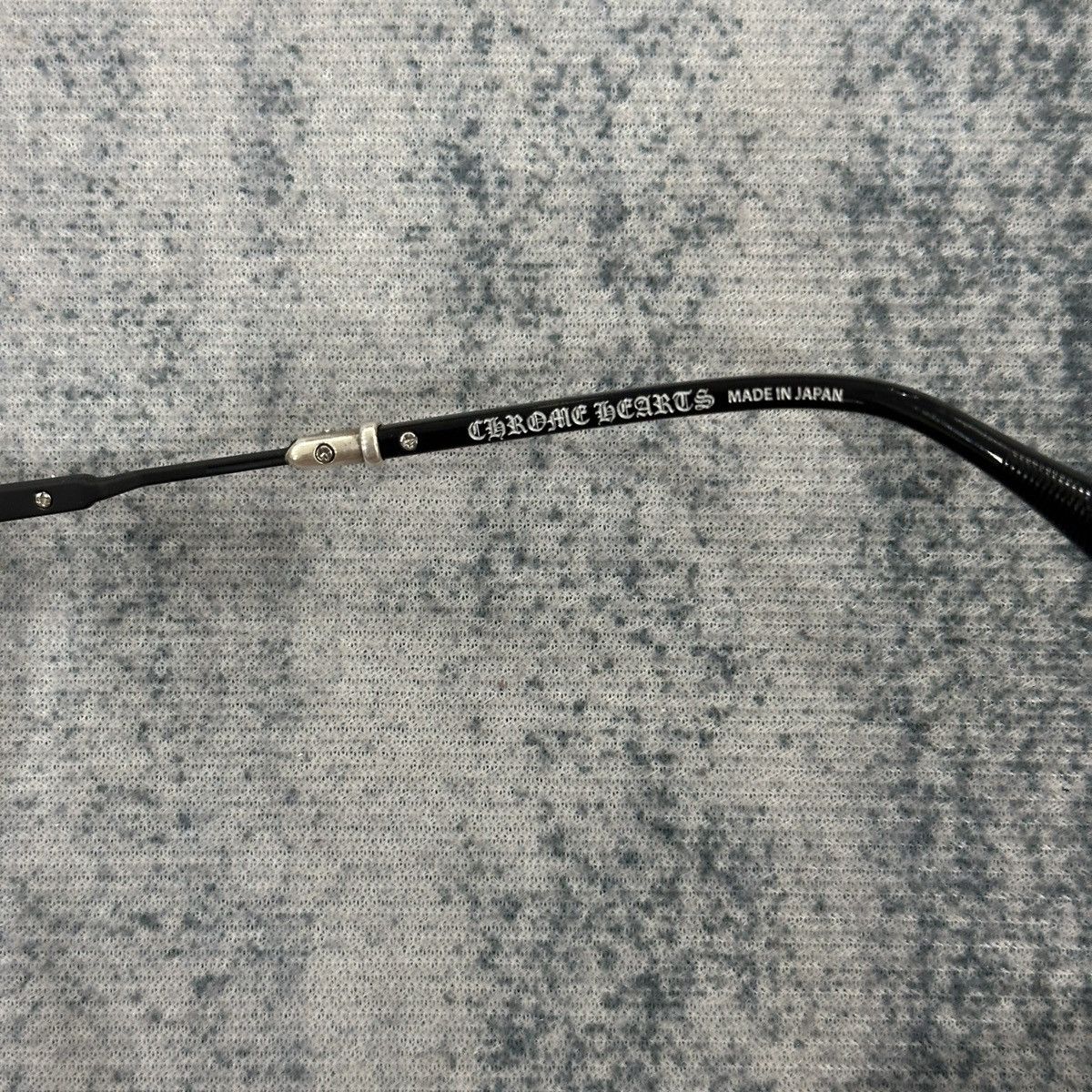 Chrome Hearts CHROME HEARTS EDITH F. BLACK/MATTE BLACK EYEGLASSES Size ONE SIZE - 10 Thumbnail