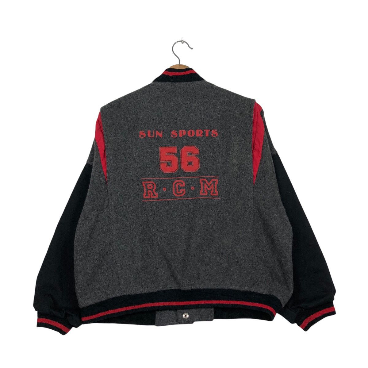 Japanese Brand 📌Vintage Bomber Jacket World Sports Club Big Logo Size US M / EU 48-50 / 2 - 9 Thumbnail