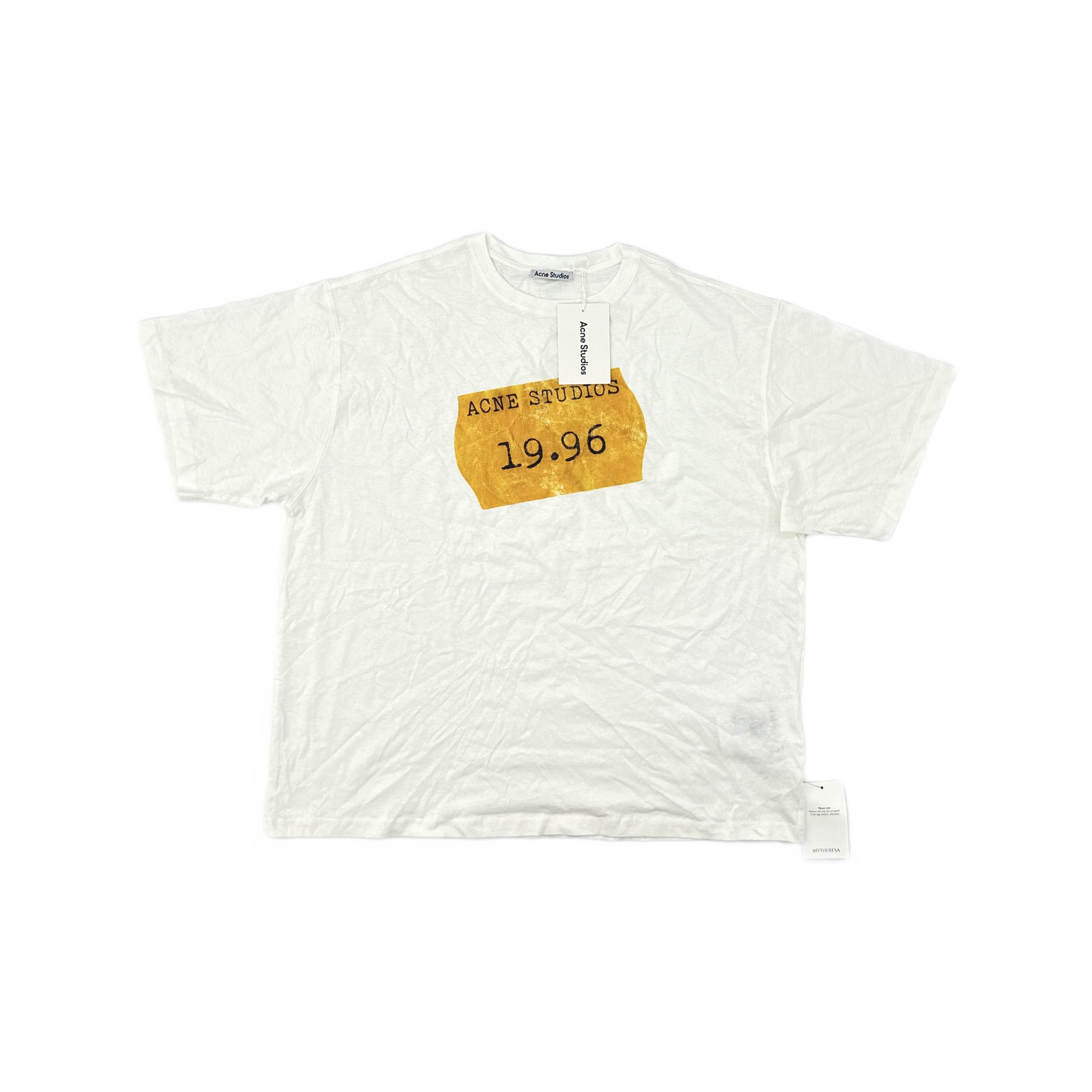 Acne Studios Acne Studios 19.96 Logo T-Shirt Size L Size US L / EU 52-54 / 3 - 1 Thumbnail