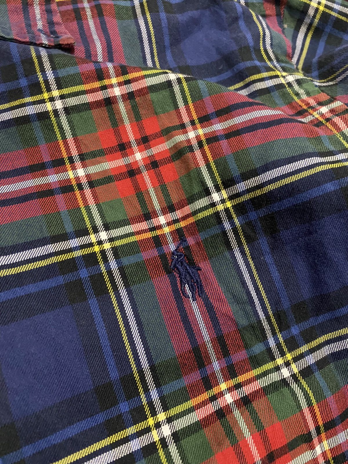 Polo Ralph Lauren × Ralph Lauren × Vintage Vintage Polo Ralph Lauren Plaid Shirt Buttons Up Size US M / EU 48-50 / 2 - 4 Thumbnail