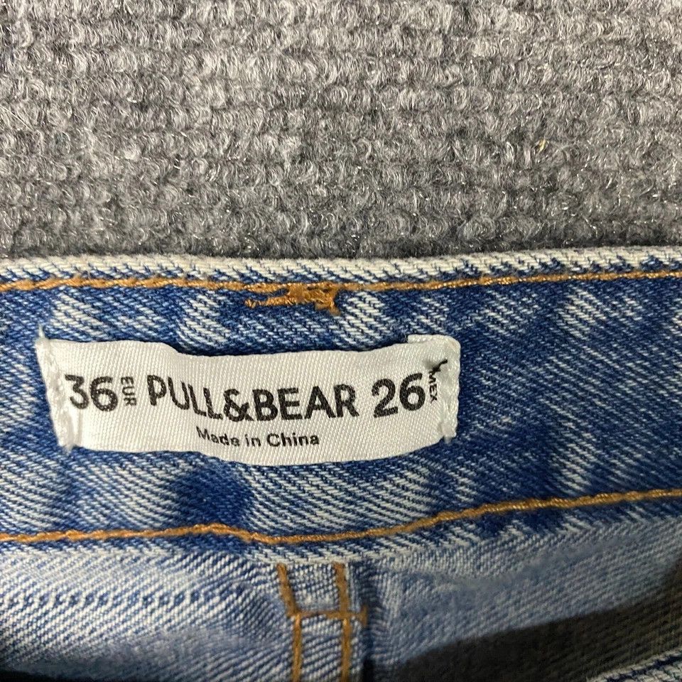 Pull & Bear Pull & Bear Jeans Women's Size 26 Cigarette Low Waist Denim Size 30" / US 8 / IT 44 - 9 Thumbnail