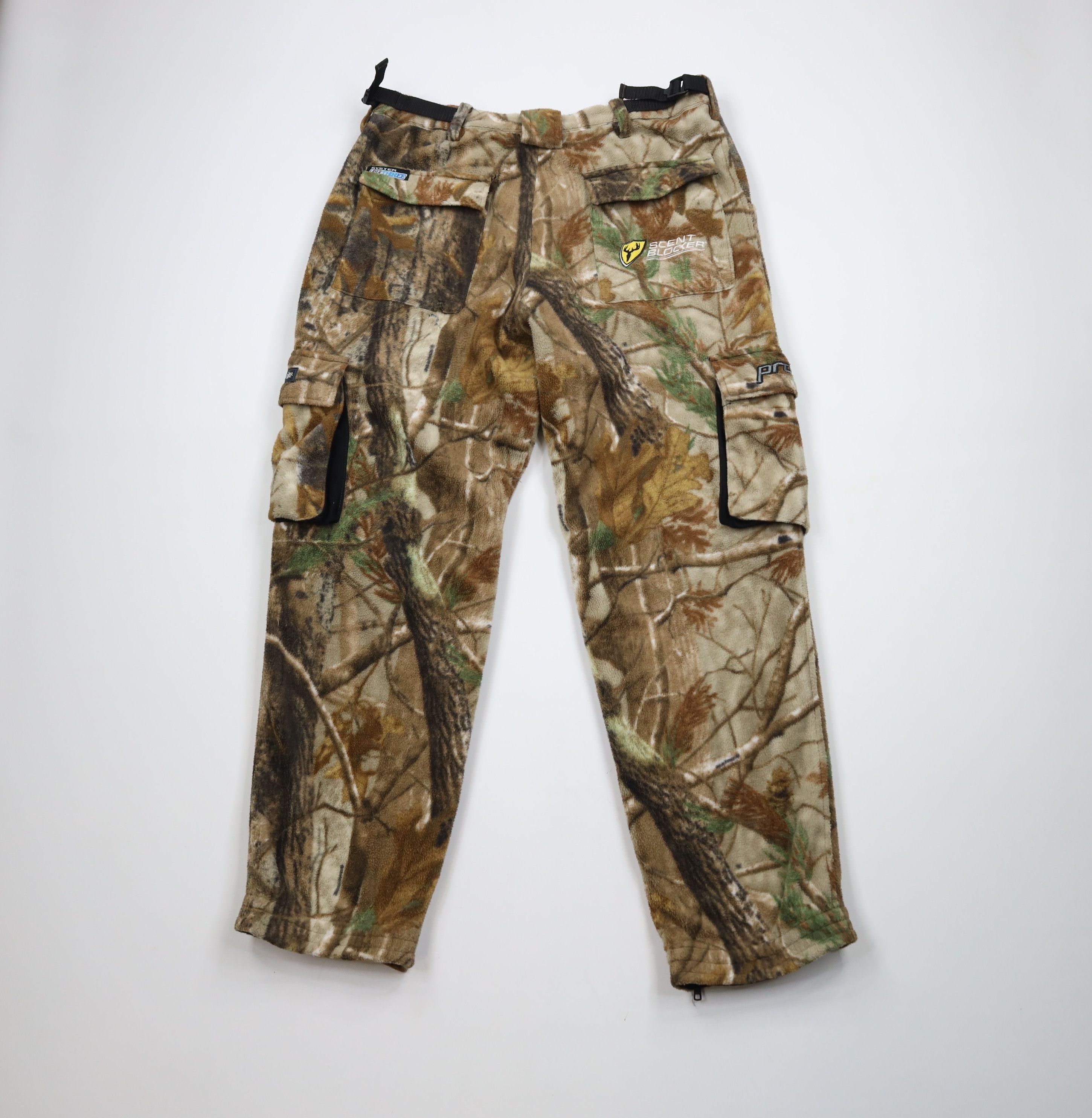 Vintage Vintage 90s Y2K Streetwear Fleece Camouflage Cargo Pants Size US 36 / EU 52 - 12 Thumbnail