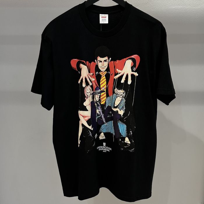 Supreme Supreme UNDERCOVER Lupin Tee Black | Grailed