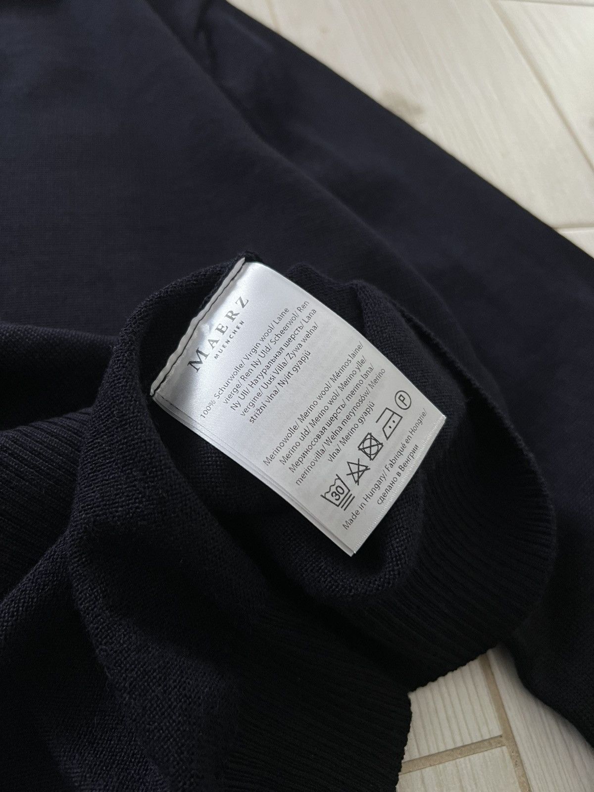 Japanese Brand Vintage Maerz Munchen V-neck Sweater Sweatshirt 52 Size Knit Size US L / EU 52-54 / 3 - 9 Thumbnail