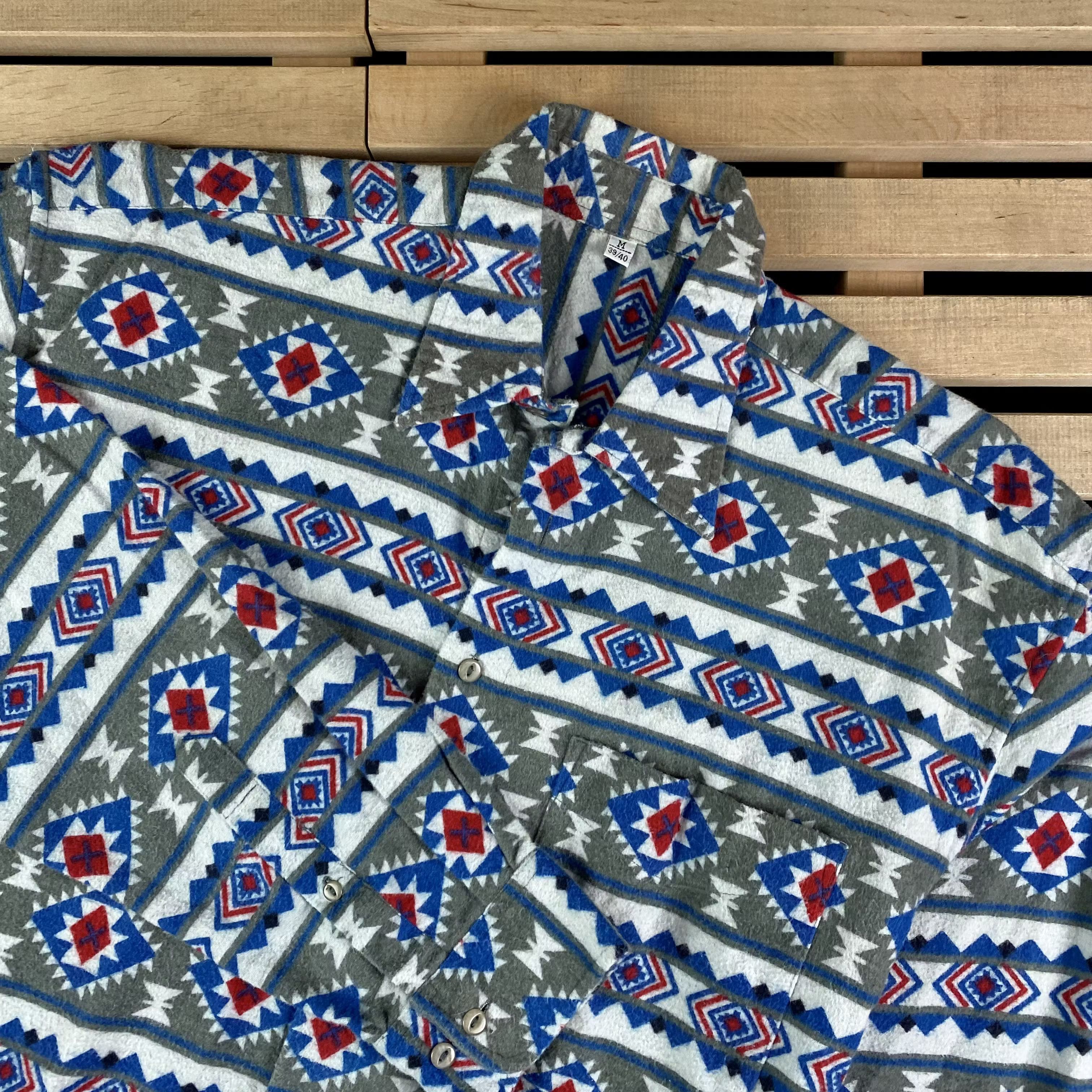 Vintage Mens Vintage Crazy Shirt Size M Size US M / EU 48-50 / 2 - 2 Thumbnail