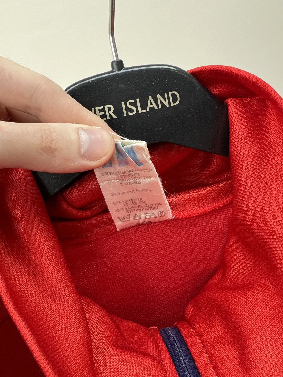 Adidas Vintage Adidas Track Jacket Full Zip made in West Germany Size US M / EU 48-50 / 2 - 7 Thumbnail