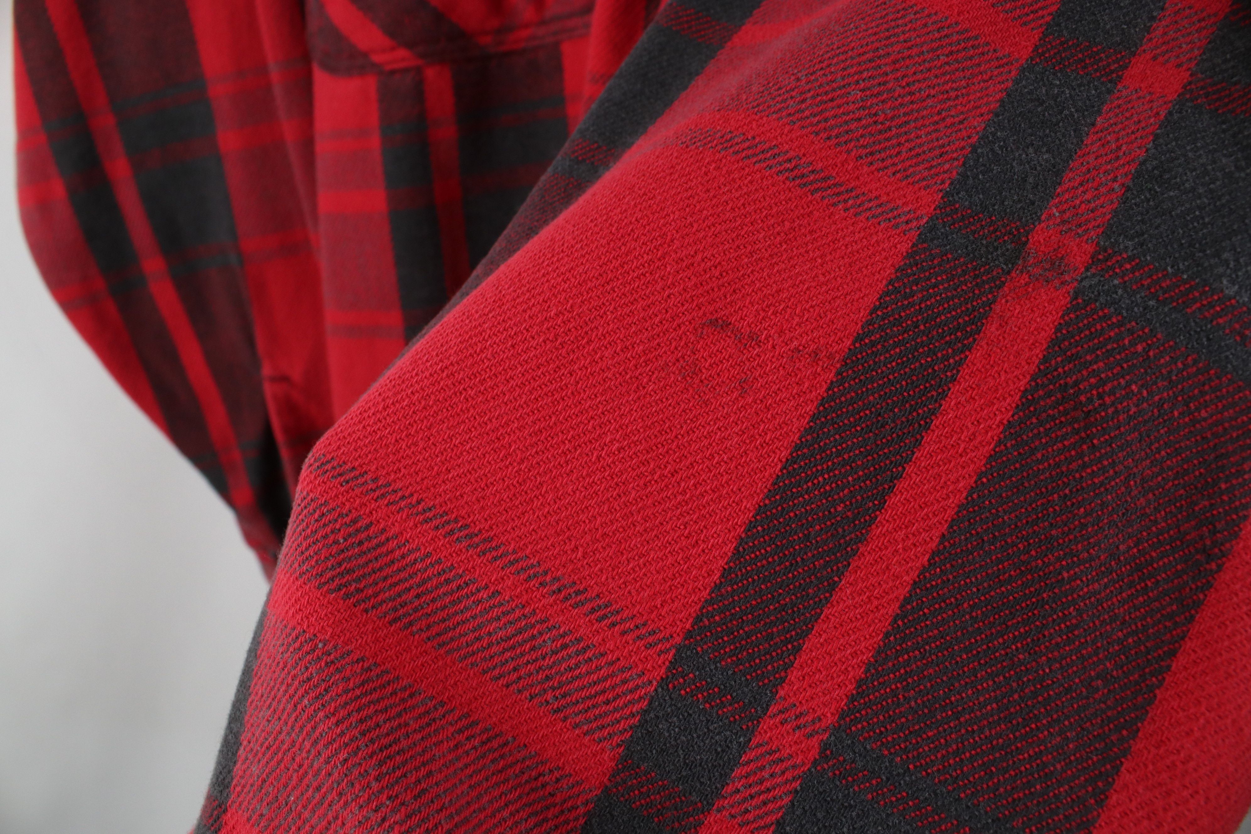 Vintage Vintage 70s Streetwear Heavyweight Button Shirt Plaid USA Size US M / EU 48-50 / 2 - 4 Thumbnail