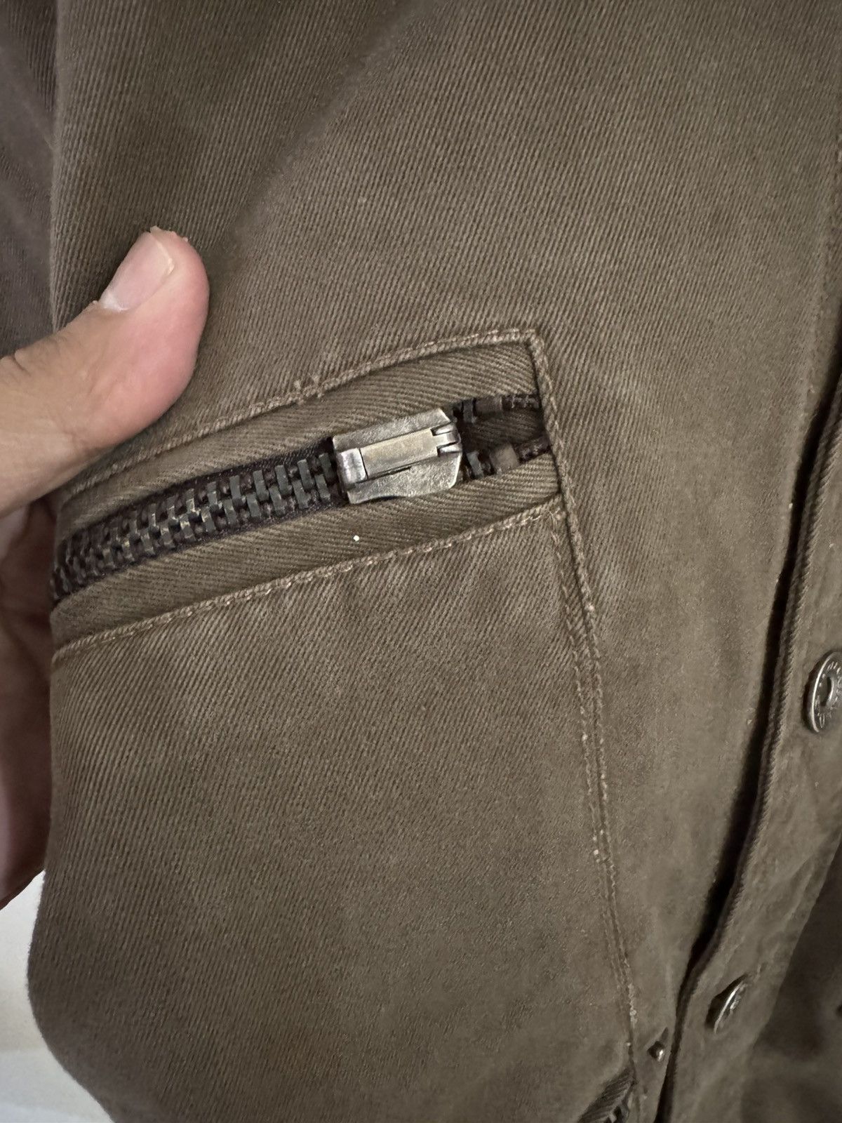 Dolce & Gabbana BROWN PUNK MOTIF BY DOLCE & GABBANA MULTI POCKET JACKET Size US M / EU 48-50 / 2 - 12 Thumbnail