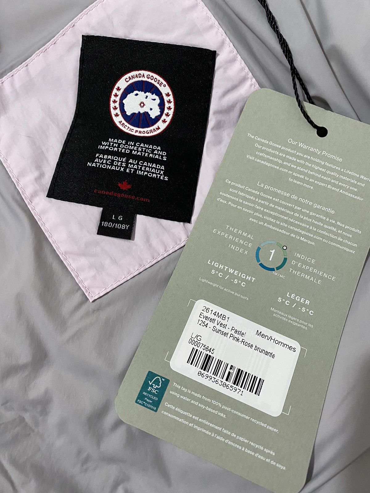 Canada Goose Canada Goose Everett Vest - Pastel Size US L / EU 52-54 / 3 - 4 Thumbnail