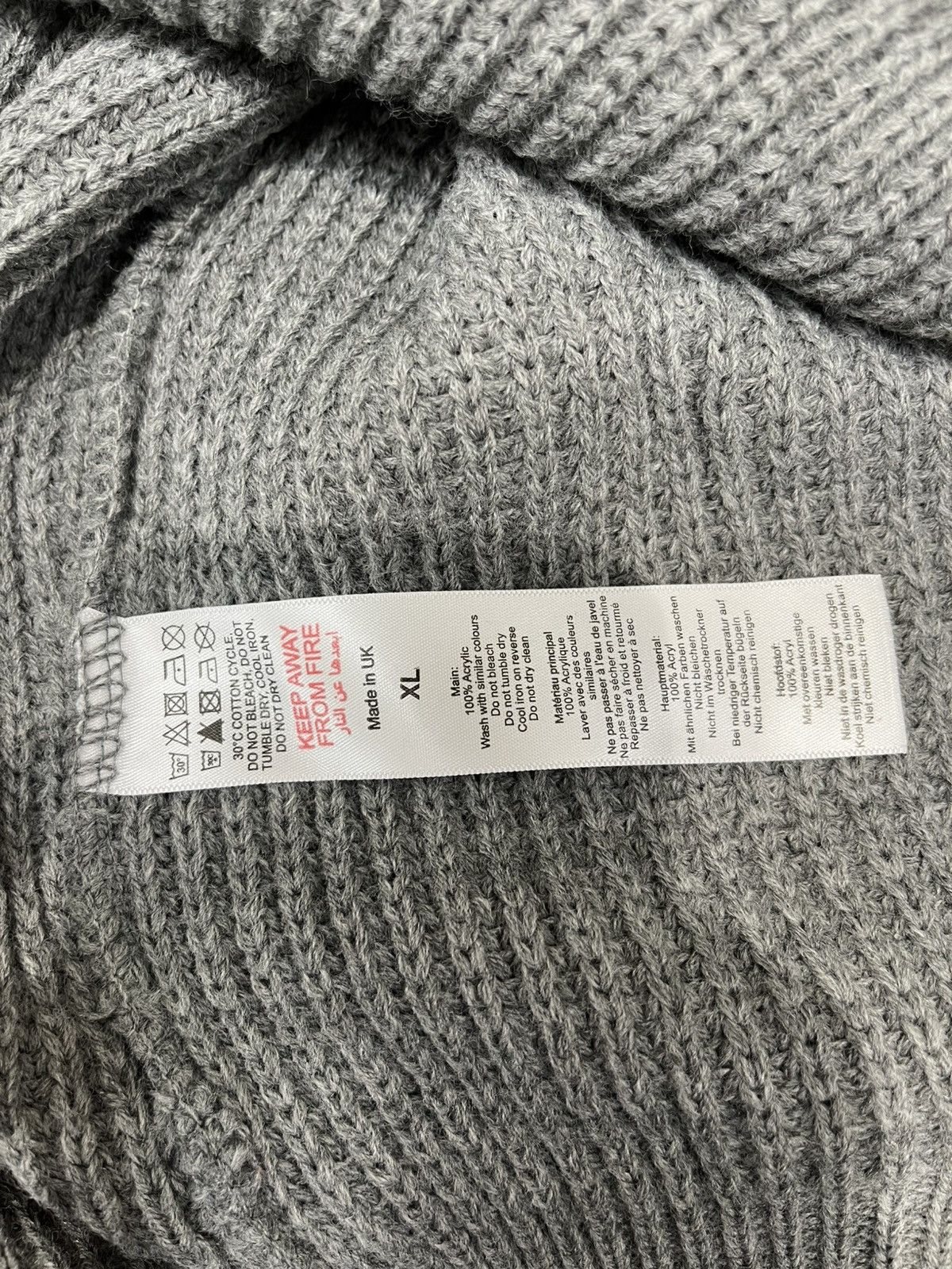 Boohoo Grey Zip Hoodie Size US XL / EU 56 / 4 - 4 Thumbnail