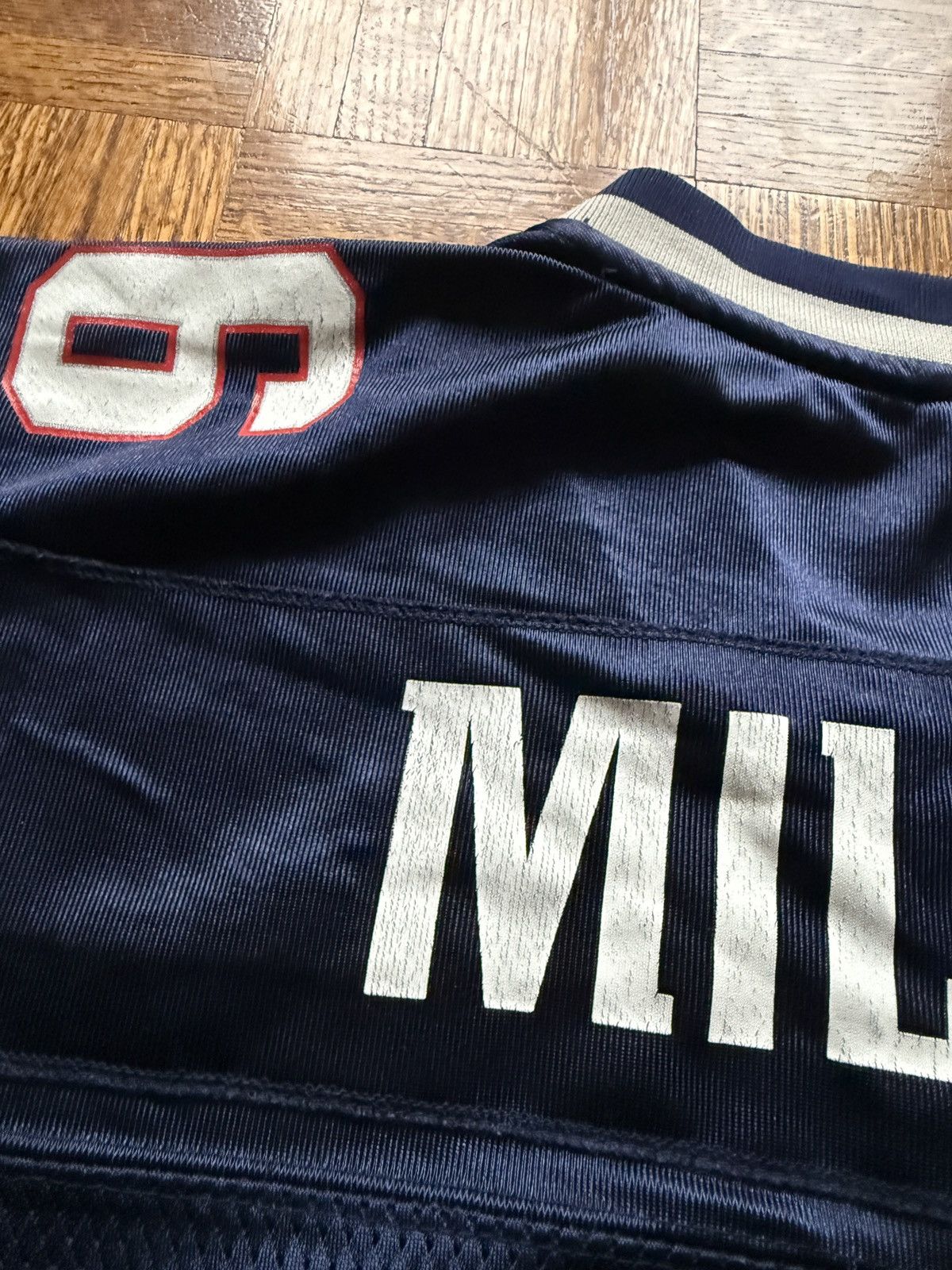 Reebok Vintage Reebok Lawyer Milloy New England Patriots Jersey Size US XL / EU 56 / 4 - 7 Thumbnail