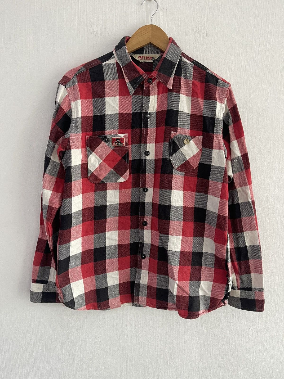 CAT'S PAW Cats Paw Work Clothing Flannel Shirt Size US L / EU 52-54 / 3 - 1 Thumbnail