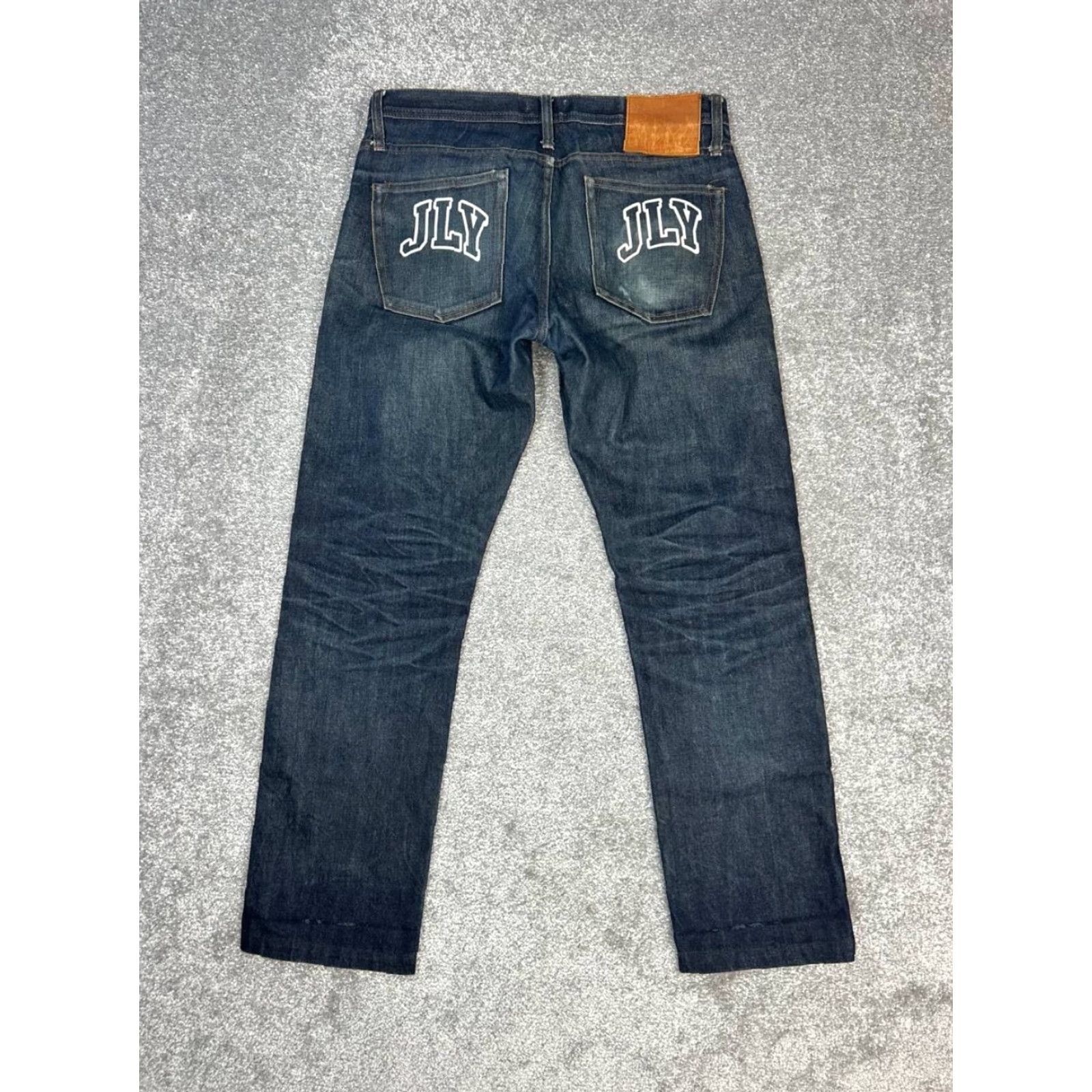 The Unbranded Brand The Unbranded Brand 14.5oz Selvedge Jeans Mens 33 Blue Skinny Straight 33x29 Jeans Men 33 Blue Skinny Straight 14.5oz Selvedge 33 Mens Size US 33 - 2 Thumbnail