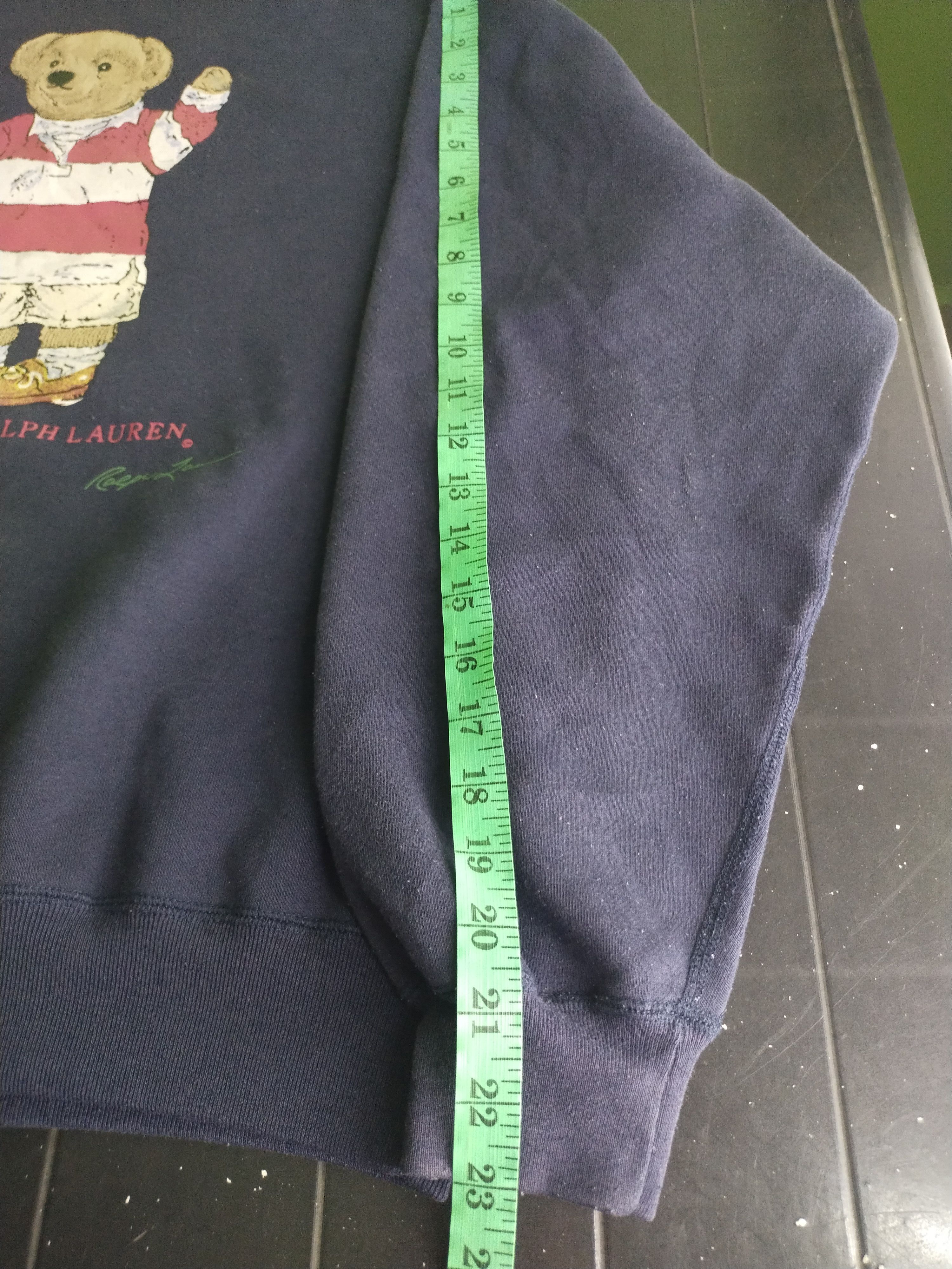 Polo Ralph Lauren × Ralph Lauren × Vintage 90's Bear Ralph Lauren by Polo Ralph Lauren Hoodie Size US L / EU 52-54 / 3 - 11 Thumbnail