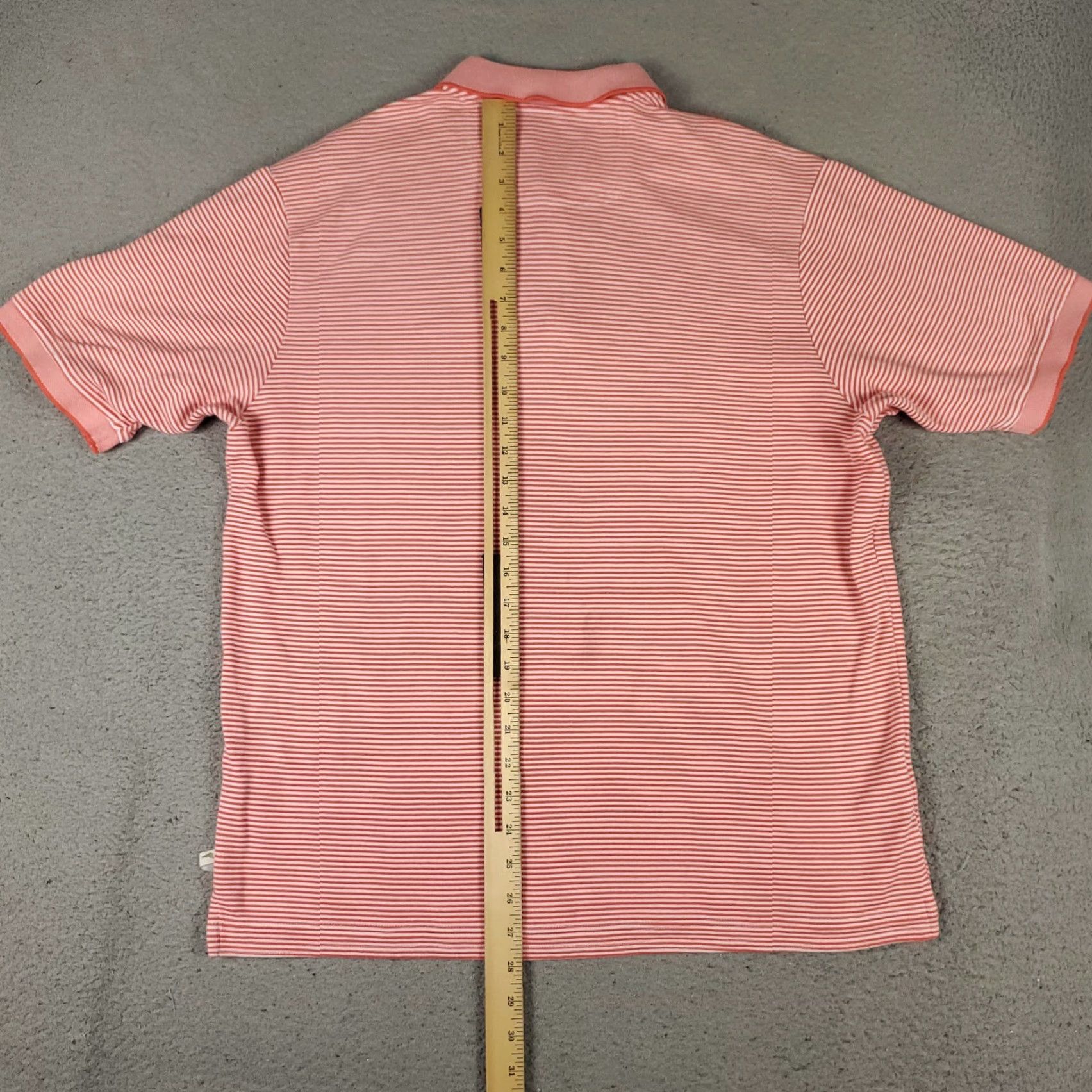 Tommy Bahama Tommy Bahama Polo Shirt Mens L Coral Striped Casual Short Sleeve Polo Shirt Mens L Coral Striped Casual Short Sleeve Size US L / EU 52-54 / 3 - 5 Thumbnail