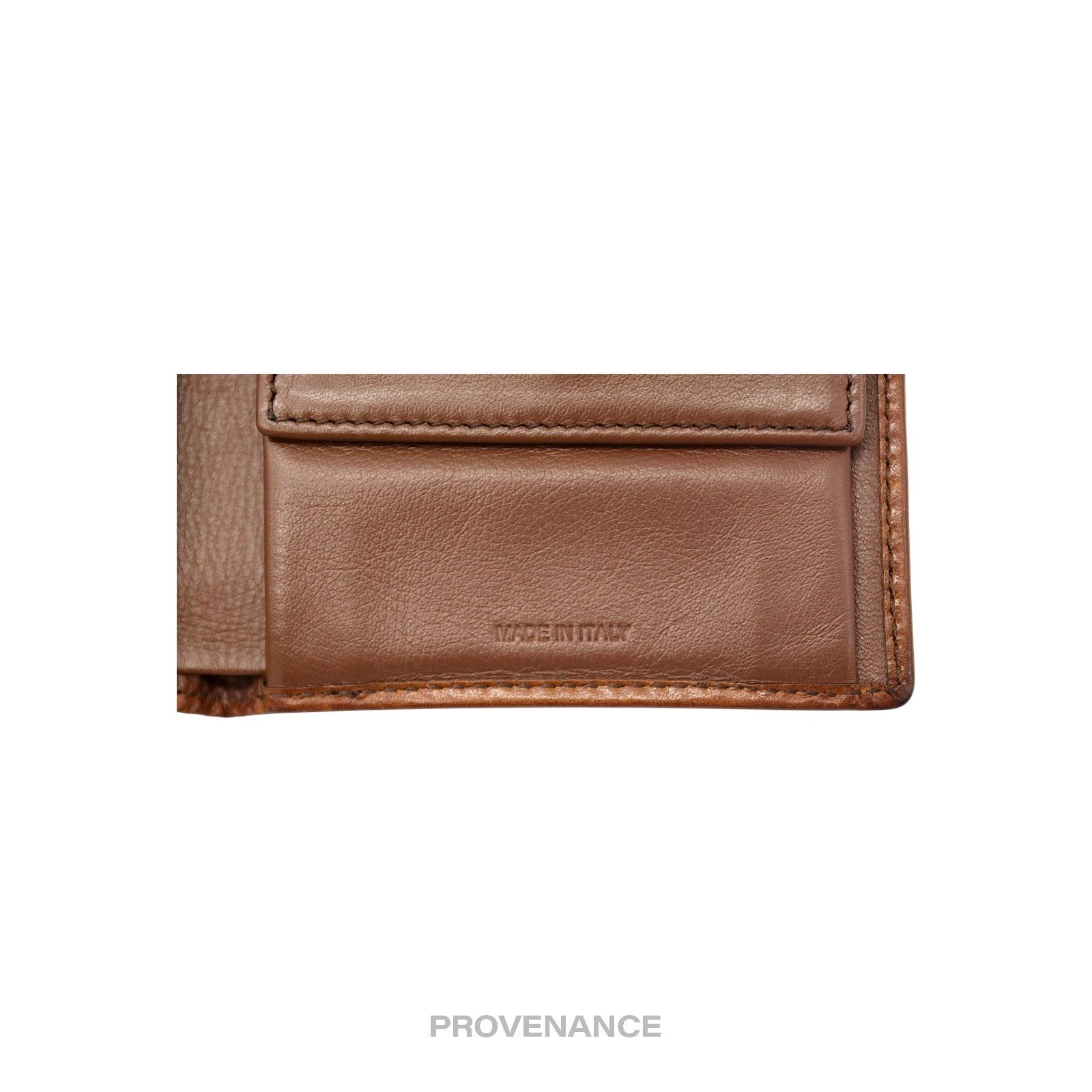 Burberry 🔴 Burberry Nova Check Canvas Bifold Wallet - Brown Leather Size ONE SIZE - 4 Thumbnail