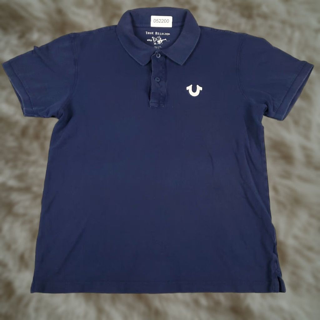 True Religion True Religion Polo Shirt Mens Size Small Blue Casual Short Sleeve * Size US S / EU 44-46 / 1 - 1 Thumbnail