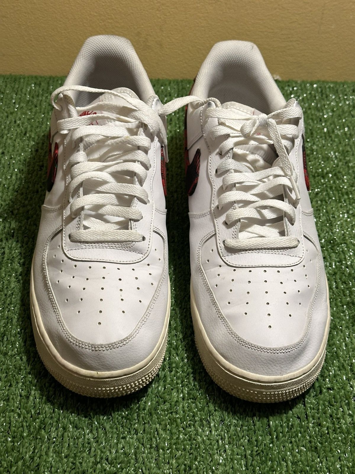 Nike Nike Air Force 1 Low LV8 ‘Tartan Plaid’ Size US 14 / EU 47 - 3 Thumbnail