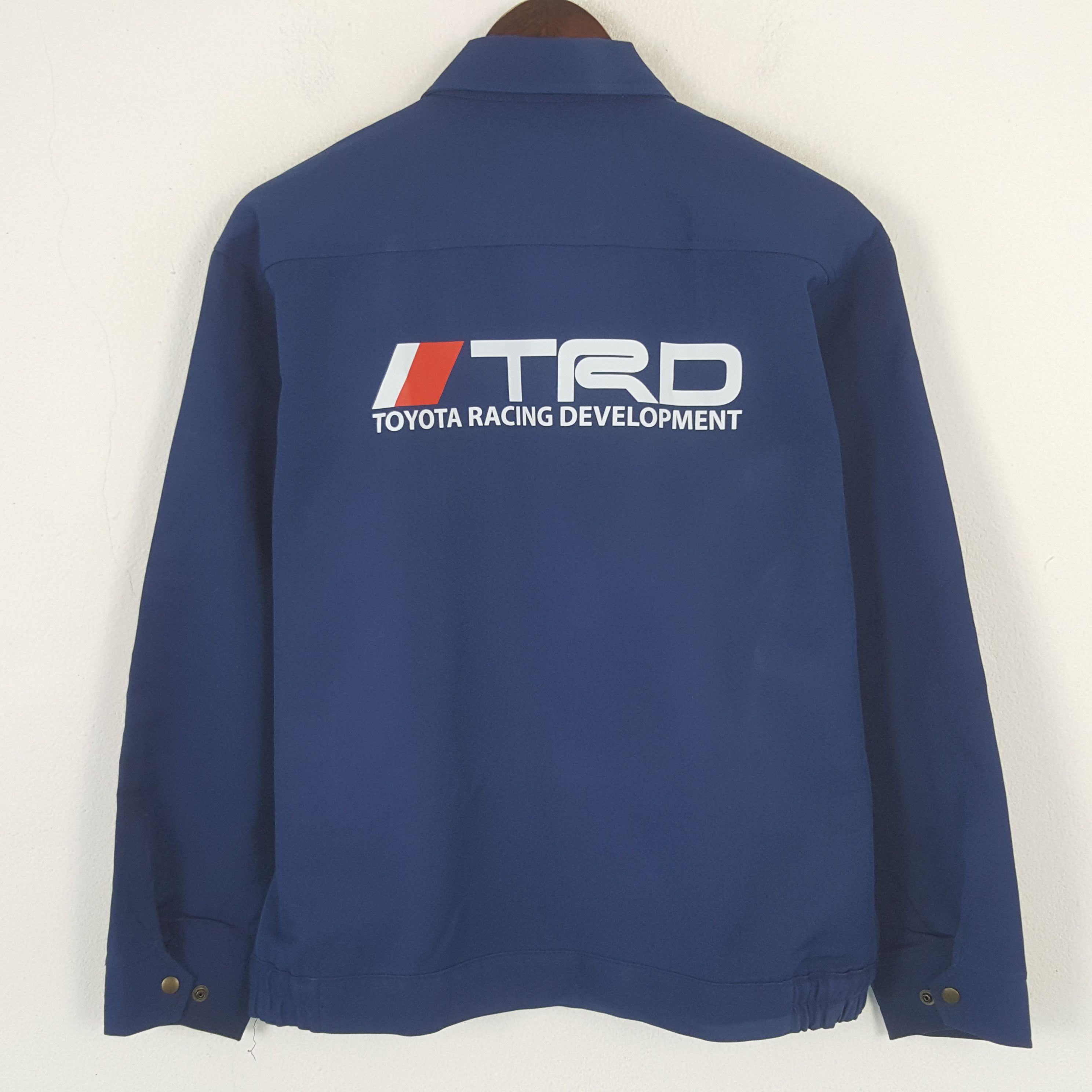Japanese Brand × Vintage Vintage Toyota Racing TRD Worker Custom Japan Sport Jacket Size US L / EU 52-54 / 3 - 1 Thumbnail
