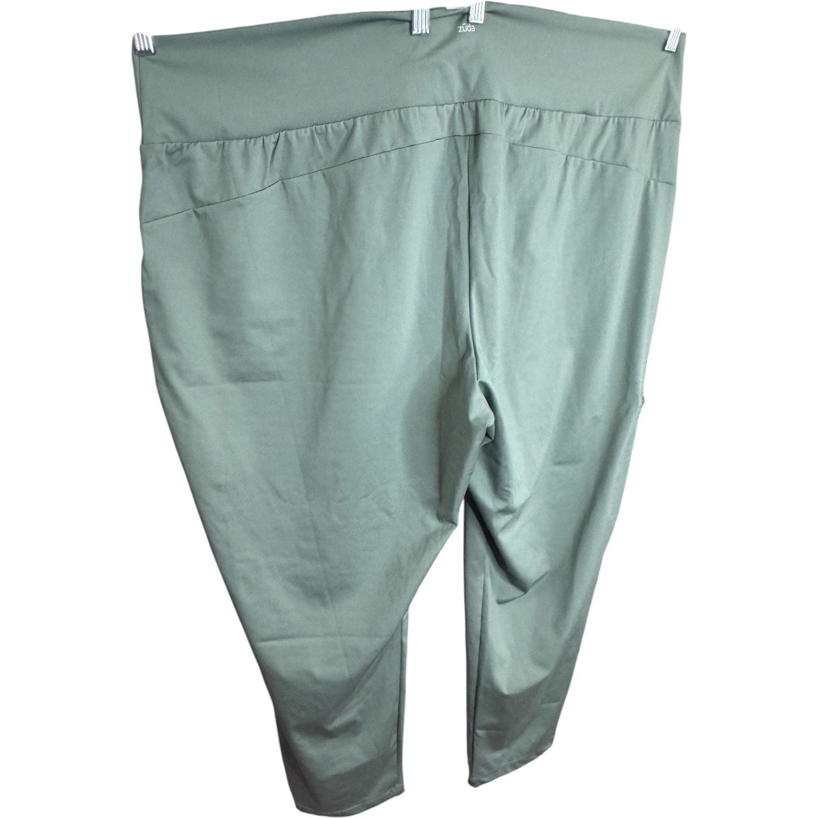 Other zuda Z-Move Tapered Pant Zipper Pocket Olive Green 4X Size 38" / US 16 / IT 52 - 9 Thumbnail