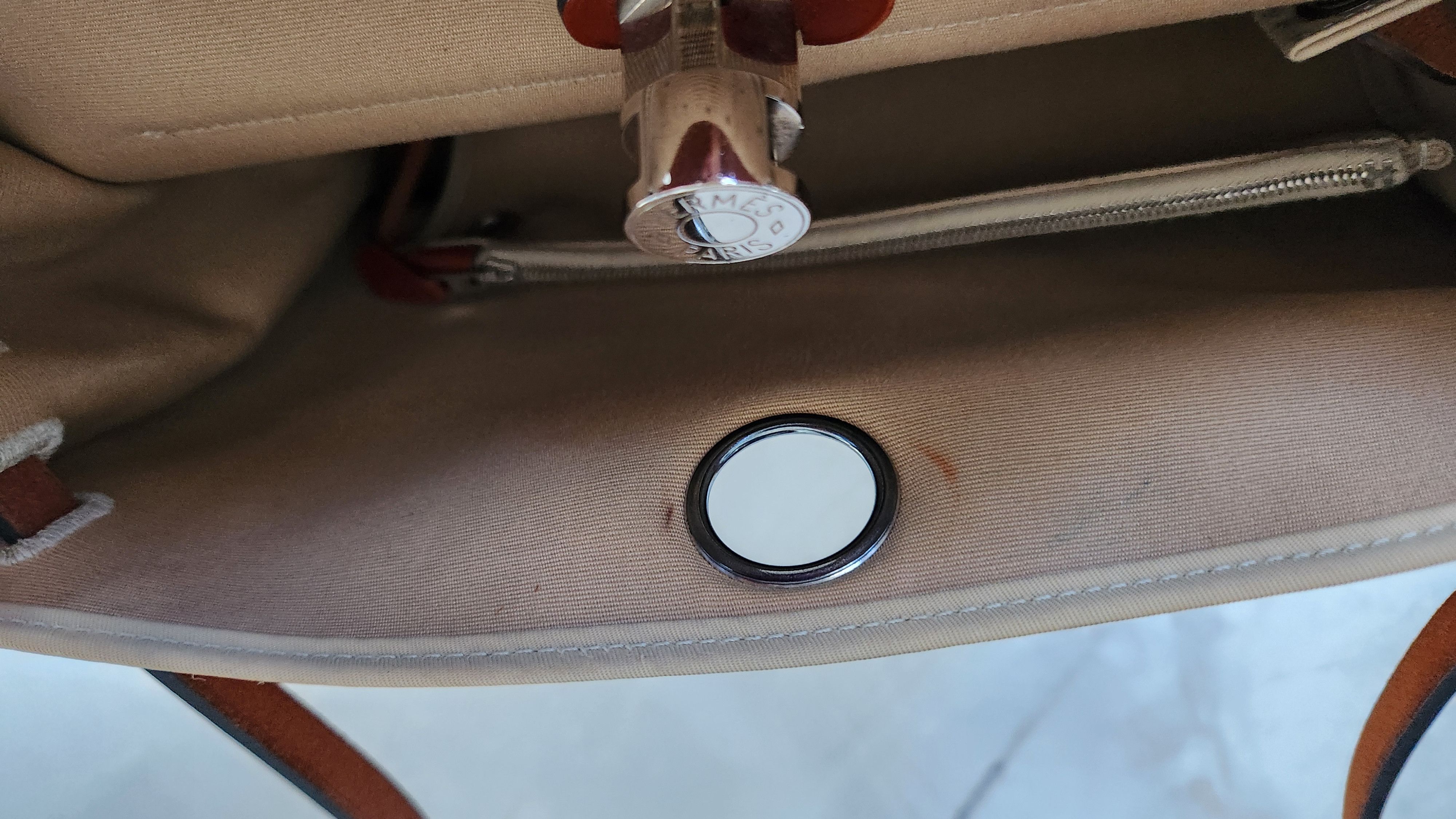 Hermes Herbag 31 zip Size ONE SIZE - 16 Thumbnail