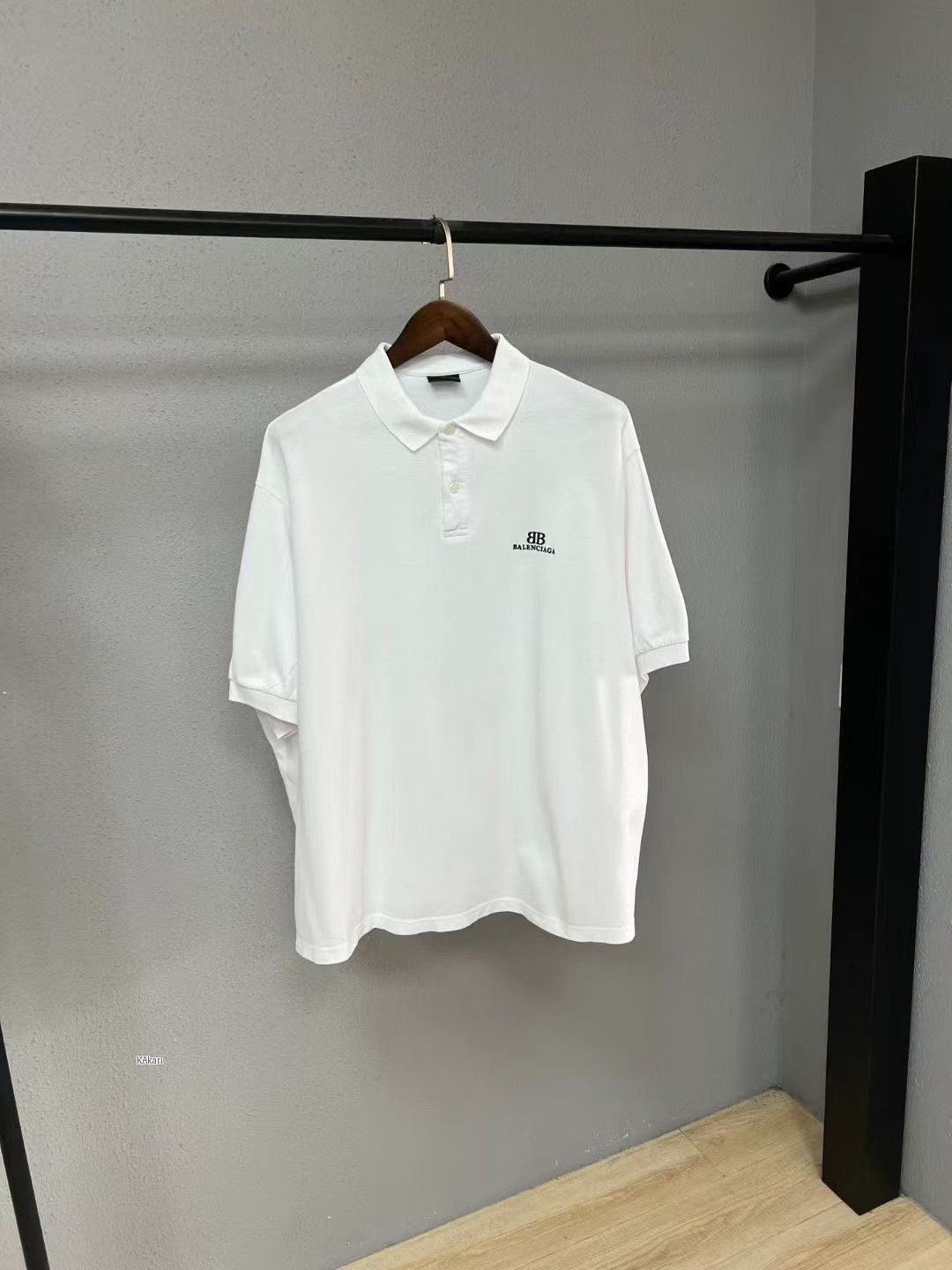 Balenciaga Balenciaga Double B Embroidery Polo Size US S / EU 44-46 / 1 - 1 Thumbnail