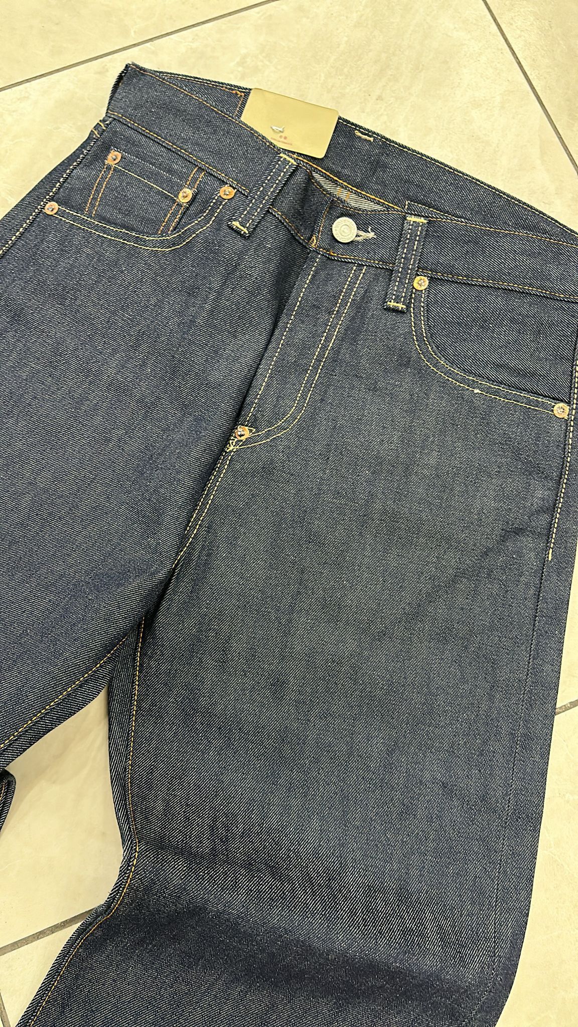 Levi's Vintage Clothing LVC Levi's Vintage Clothing 1937 501XX BigE Selvedge Jeans Size US 30 / EU 46 - 7 Thumbnail