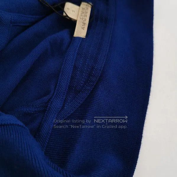 Burberry Brit Embroidered Polo Shirt in Navy .