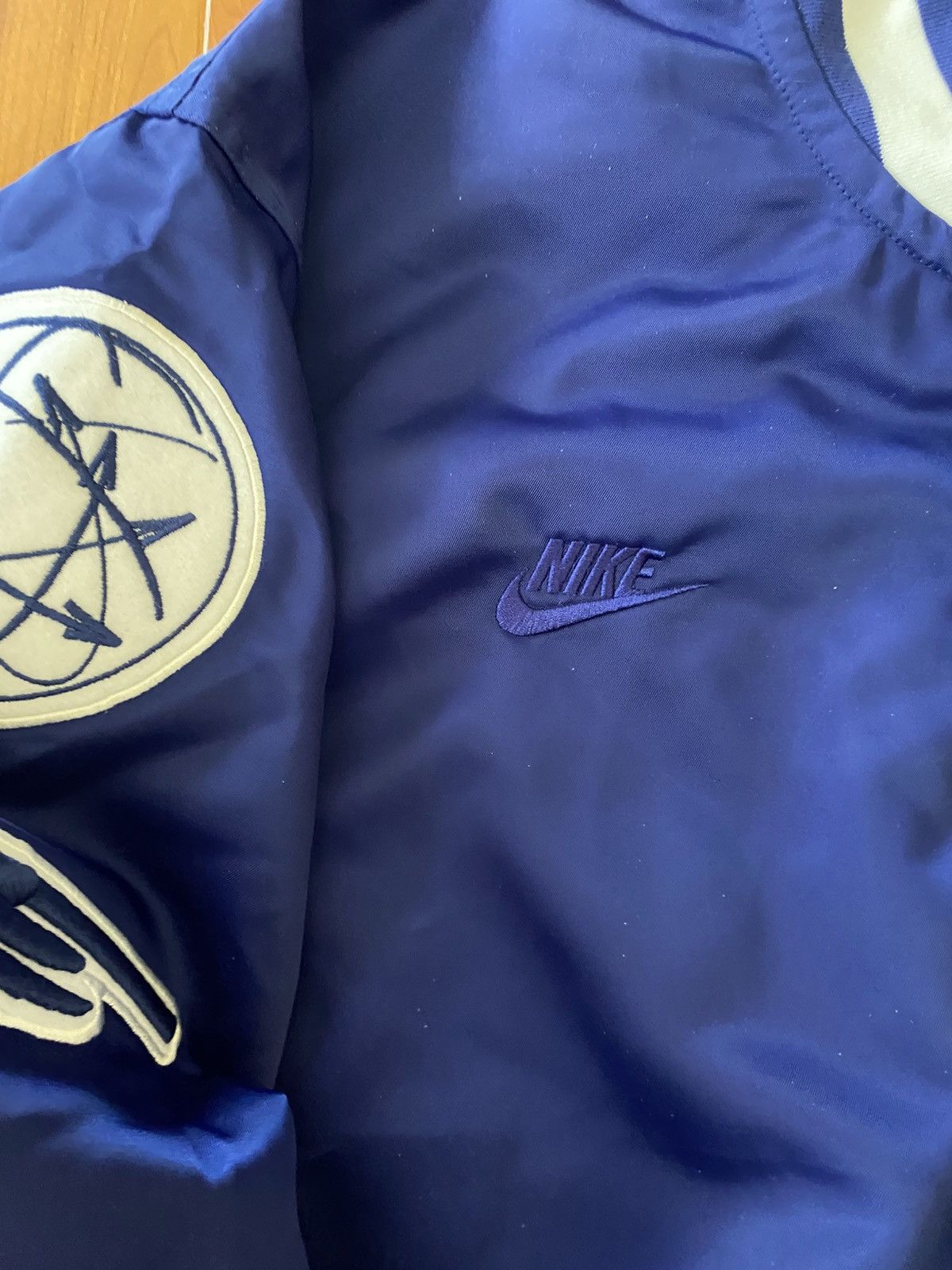 Futura × Nike RARE Nike Futura Korea Bomber Jacket Size US XL / EU 56 / 4 - 10 Thumbnail