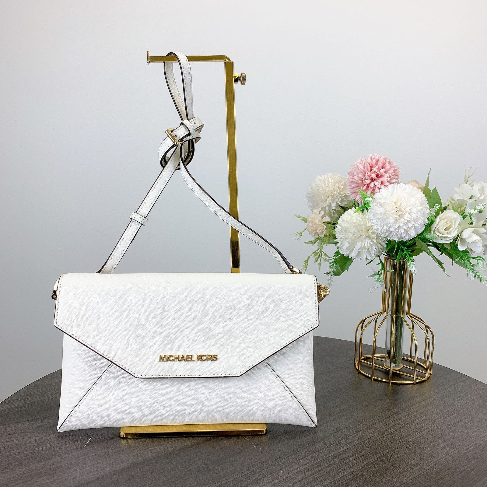 Michael Kors Michael Kors 35F9GTTC6L Jet Set Item Medium Envelope Clutch Size ONE SIZE - 2 Thumbnail