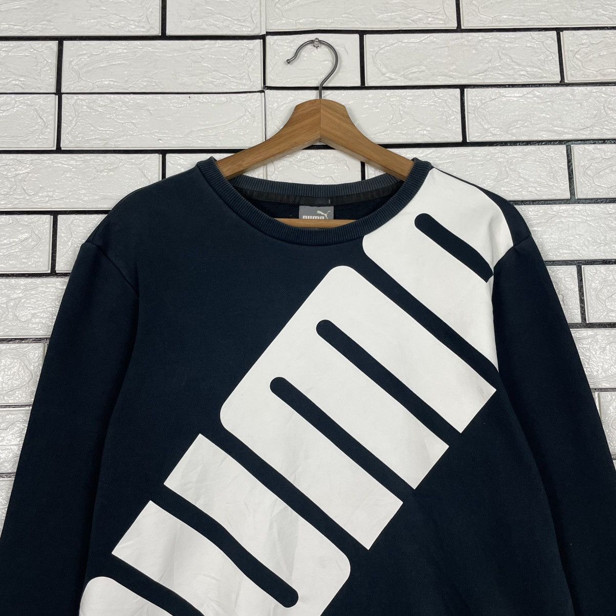 Puma Puma Big Logo Black Sweatshirt Size US S / EU 44-46 / 1 - 2 Thumbnail