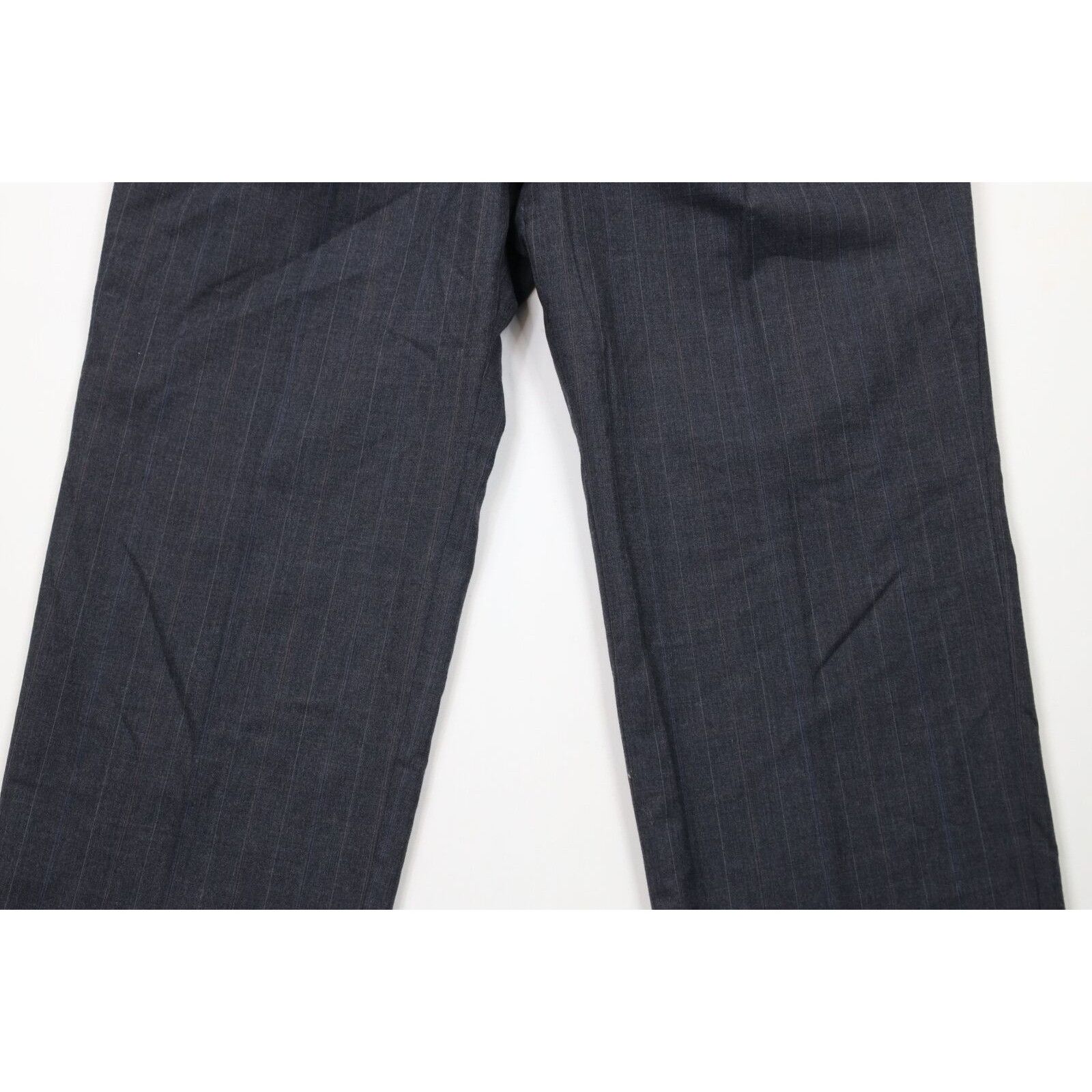 Vintage Vintage 70s Streetwear Wool Striped Bell Bottoms Pants Size US 38 / EU 54 - 3 Thumbnail