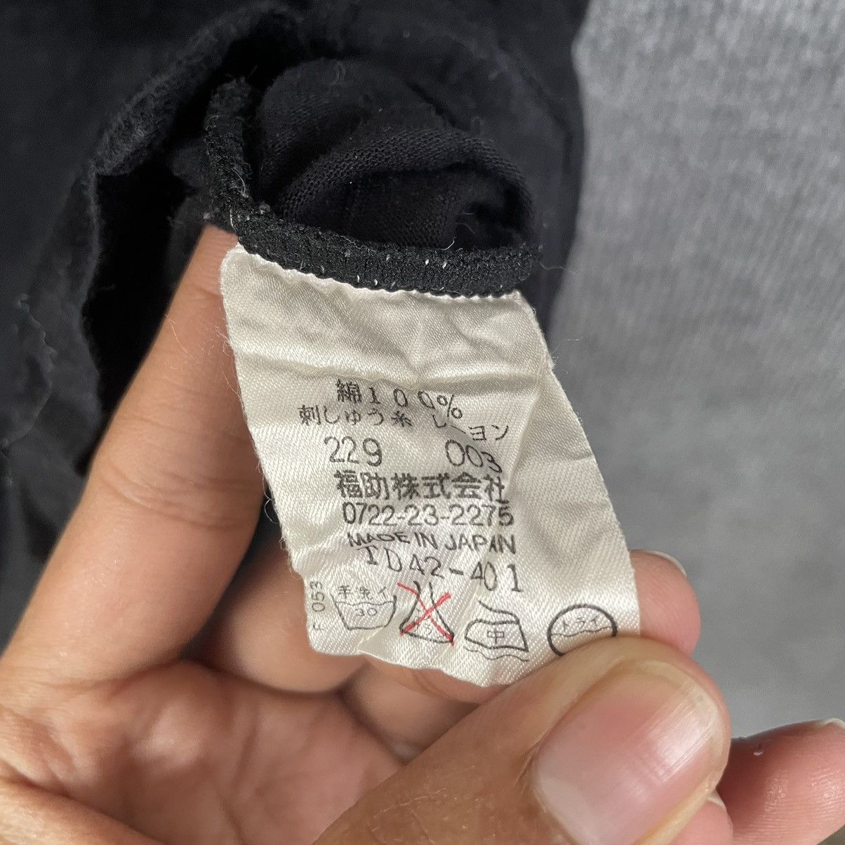 Designer × Lancel Lancel Single Pocket Black Blank T Shirt Size US L / EU 52-54 / 3 - 4 Thumbnail