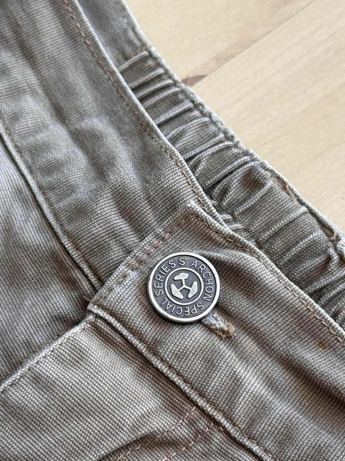 Japanese Brand S. Archon city tactics series camel cargo trousers pants Size US 34 / EU 50 - 5 Thumbnail