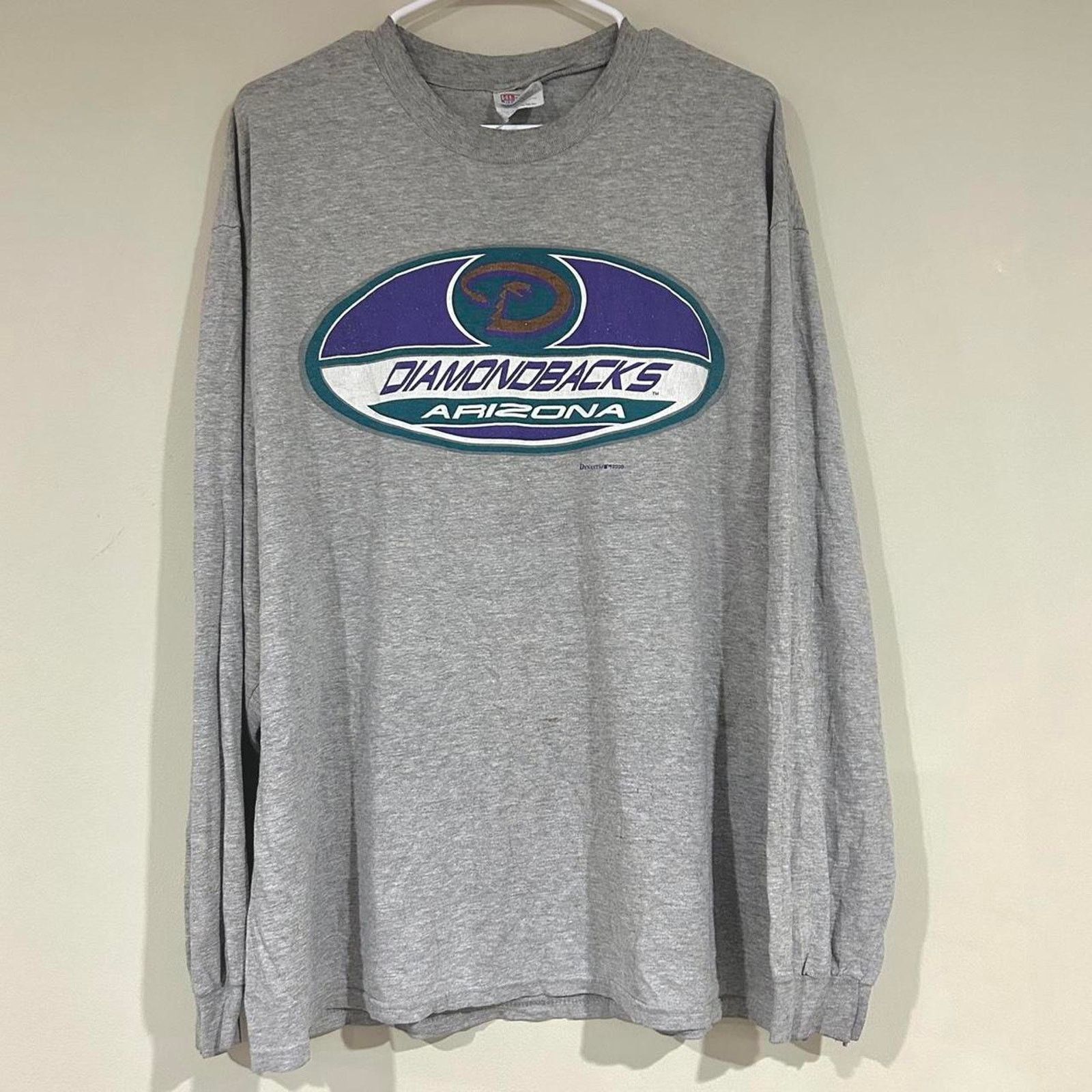 Hanes Vintage 2000 Arizona Diamondbacks Baseball Shirt Size US XL / EU 56 / 4 - 1 Thumbnail