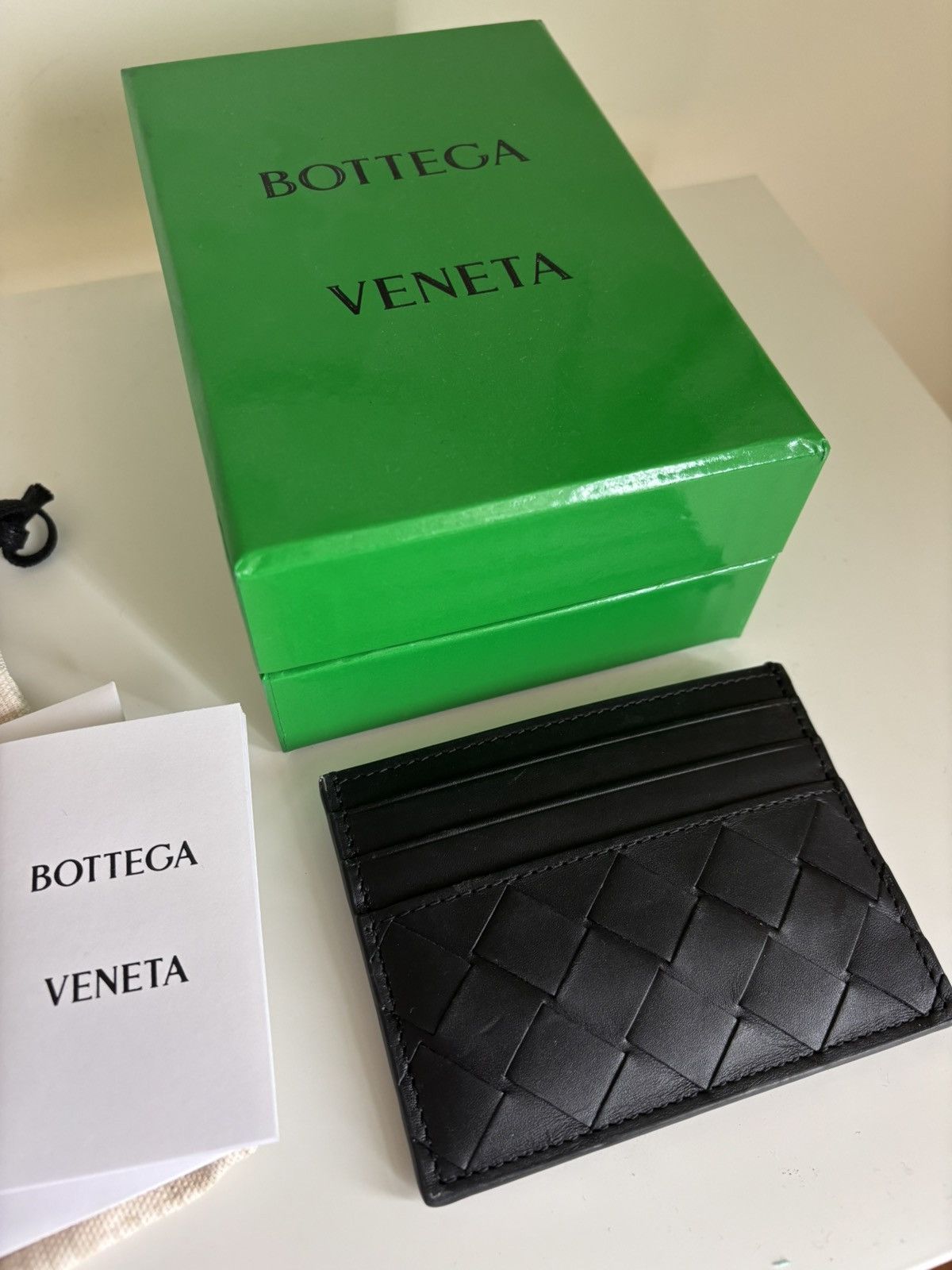 Bottega Veneta Intrecciato Credit Card Case Size ONE SIZE - 2 Thumbnail