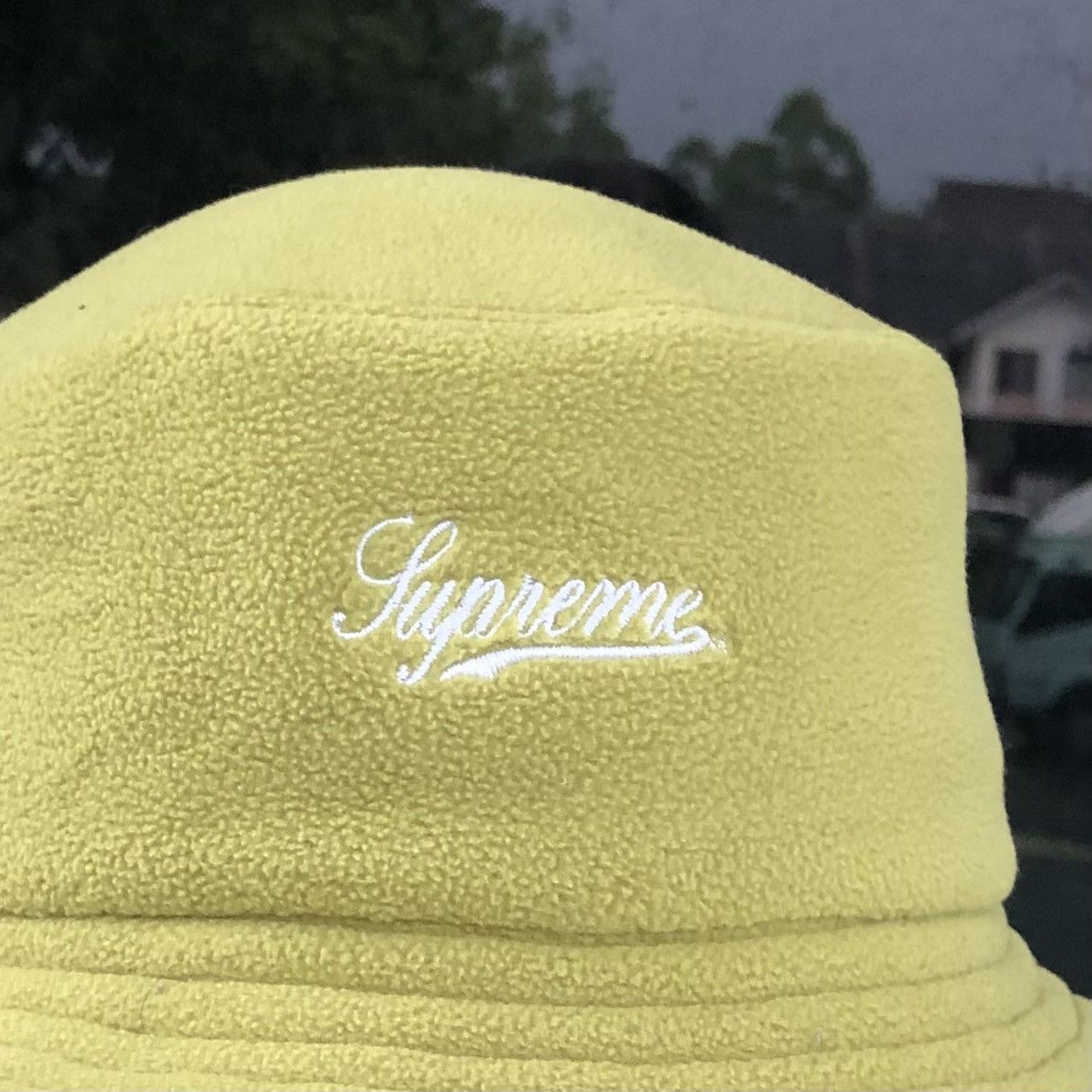 Supreme Supreme Polartec Crusher Sulphur bucket Hat Size ONE SIZE - 6 Thumbnail