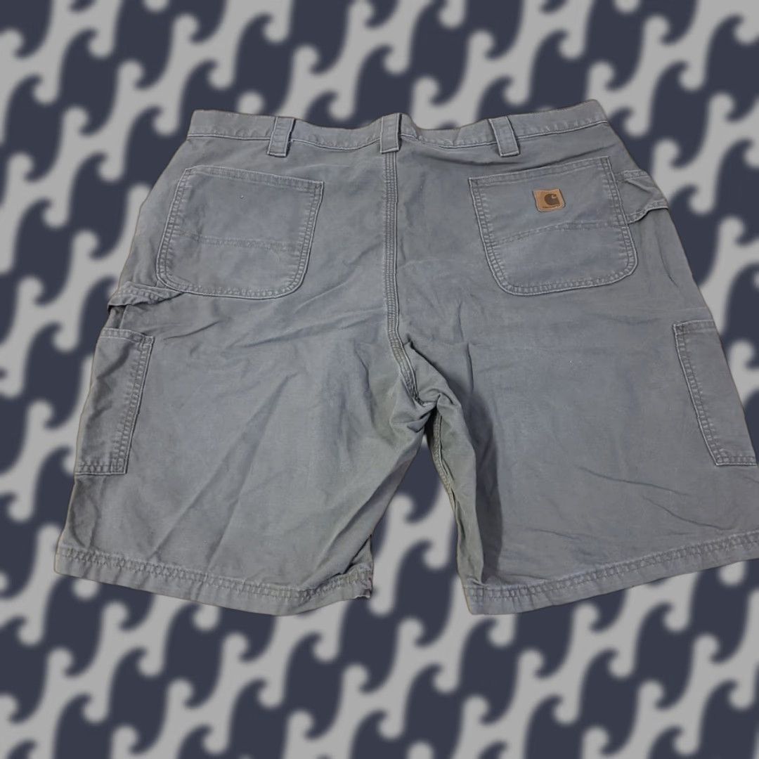 Carhartt Carhartt Men's Carpenter Style Green Shorts Size 42 B147 LBR Size US 42 / EU 58 - 1 Thumbnail