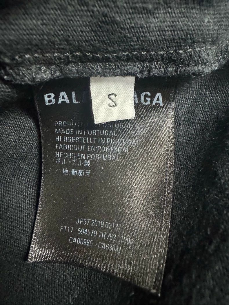 Balenciaga Balenciaga Black eco-friendly short-sleeve Size US S / EU 44-46 / 1 - 7 Thumbnail