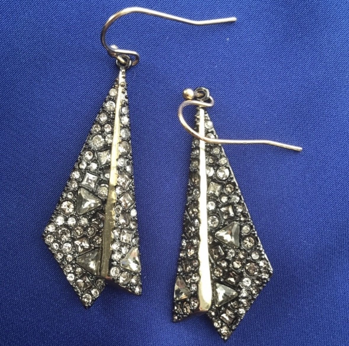 Alexis Bittar Alexis Bittar Two Tone Origami Earrings Size ONE SIZE - 1 Thumbnail