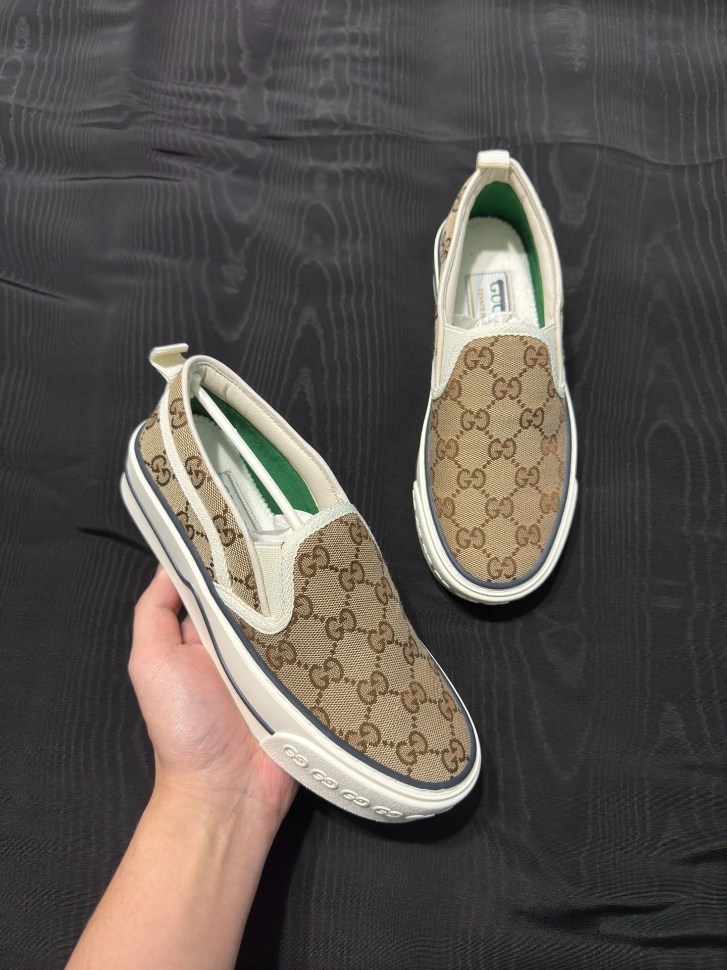 Gucci Gucci's new women's full-print casual sneakers size34 2501 Size US 4 / IT 34 - 6 Thumbnail