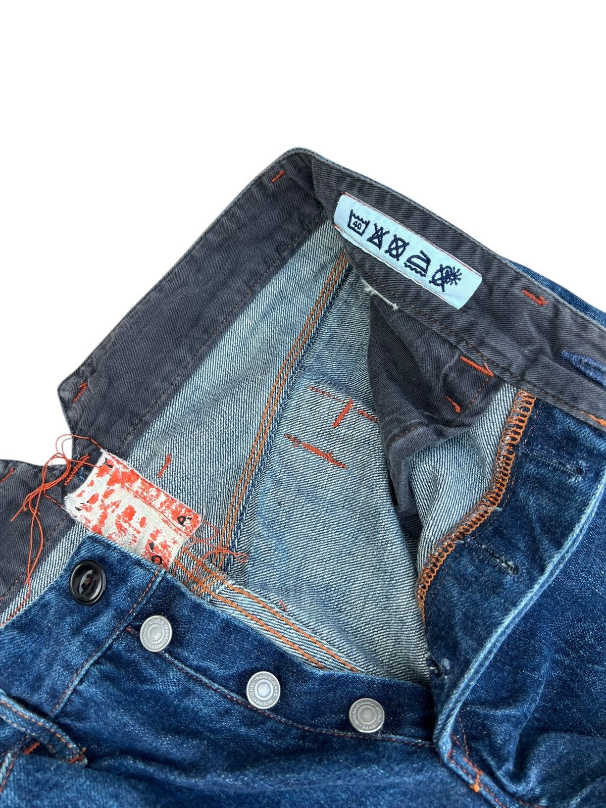 KATO Kato Japan Blue Denim Selvedge Jeans Size US 29 - 7 Thumbnail