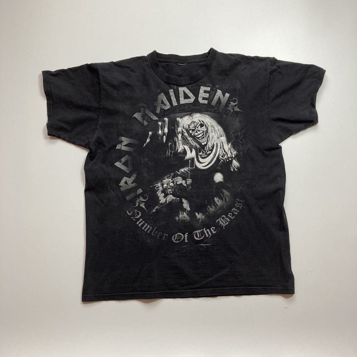 Band Tees vintage iron maiden heavy metal hard rock band tee Size US M / EU 48-50 / 2 - 1 Thumbnail