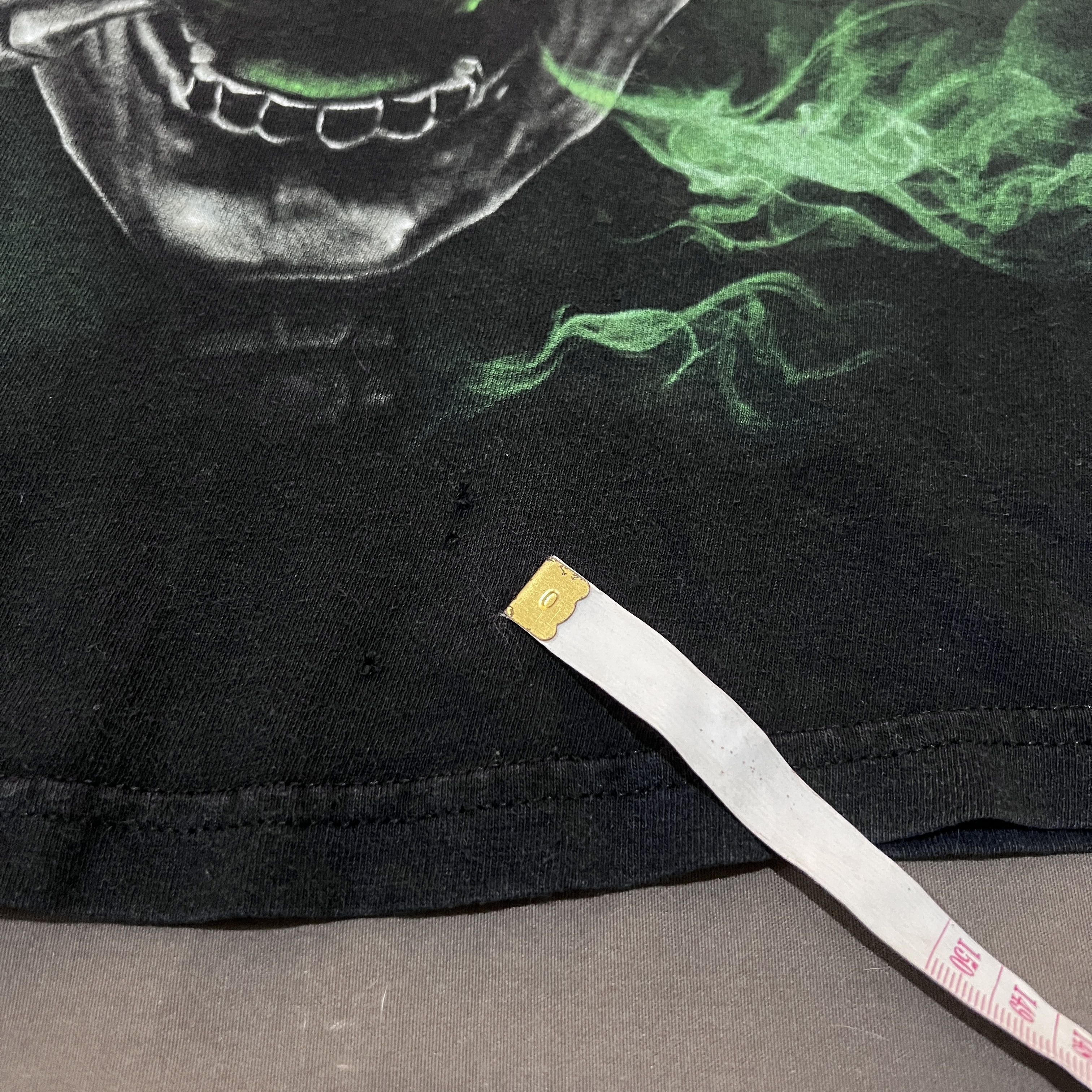 Vintage Vintage Y2K Skull Smokers weed Tee Faded XL Marijuana Size US XL / EU 56 / 4 - 4 Thumbnail
