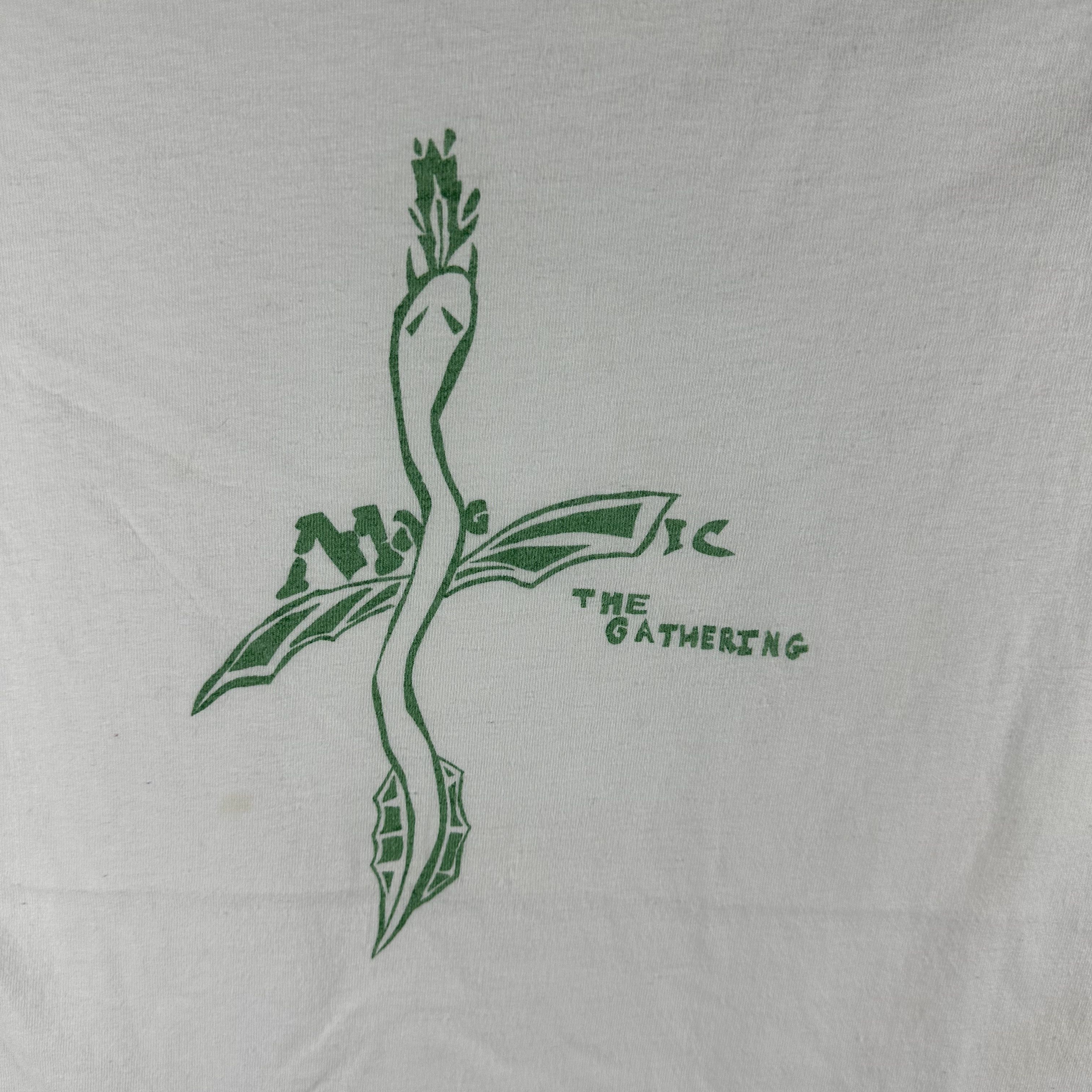 Vintage 90s Magic the Gathering Dragon Trading Card Game T-Shirt Size US S / EU 44-46 / 1 - 2 Thumbnail
