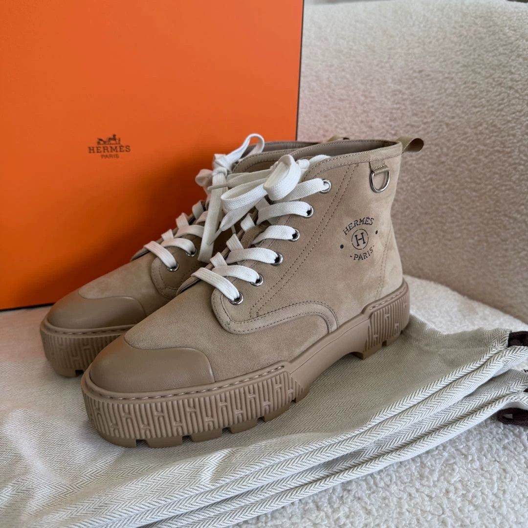 Hermes Hermes Brown Martin Boots 36 New Size US 5.5 / IT 35.5 - 1 Thumbnail