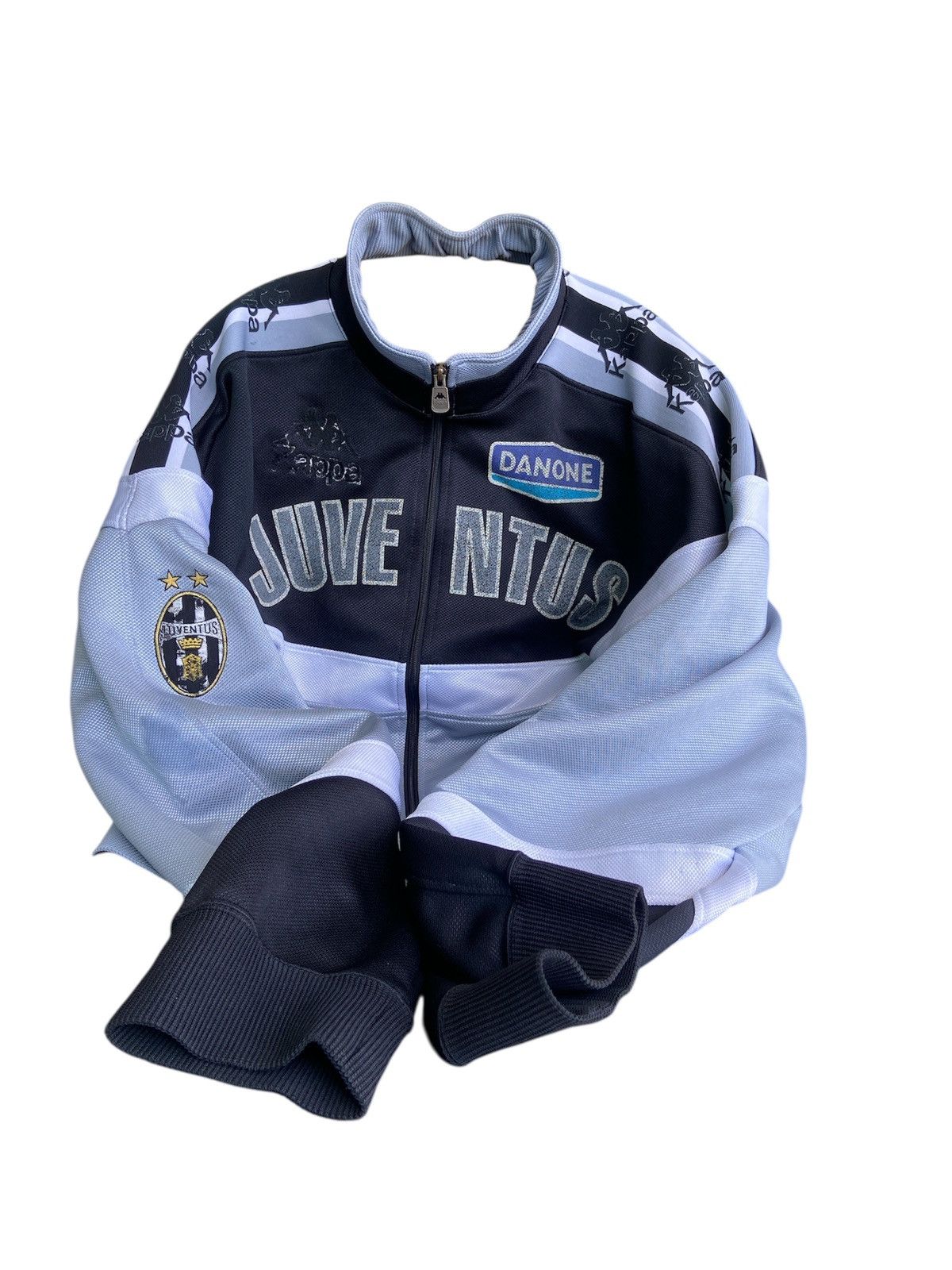 Other Vintage Juventus Kappa Danone Jacket Football Memorabilia Size US XL / EU 56 / 4 - 1 Thumbnail