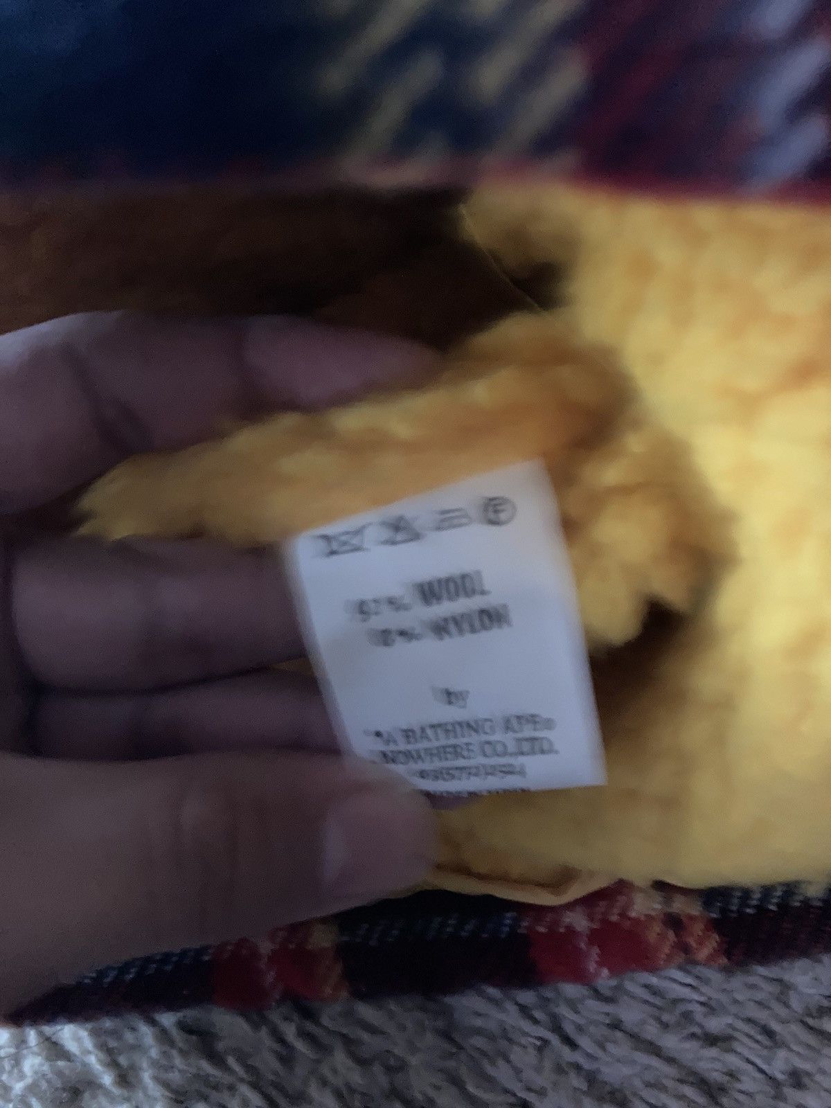 Bape 1998 Bape Check Fringe Western Jacket Fleece Plaid Tassel OG Size US XS / EU 42 / 0 - 12 Thumbnail