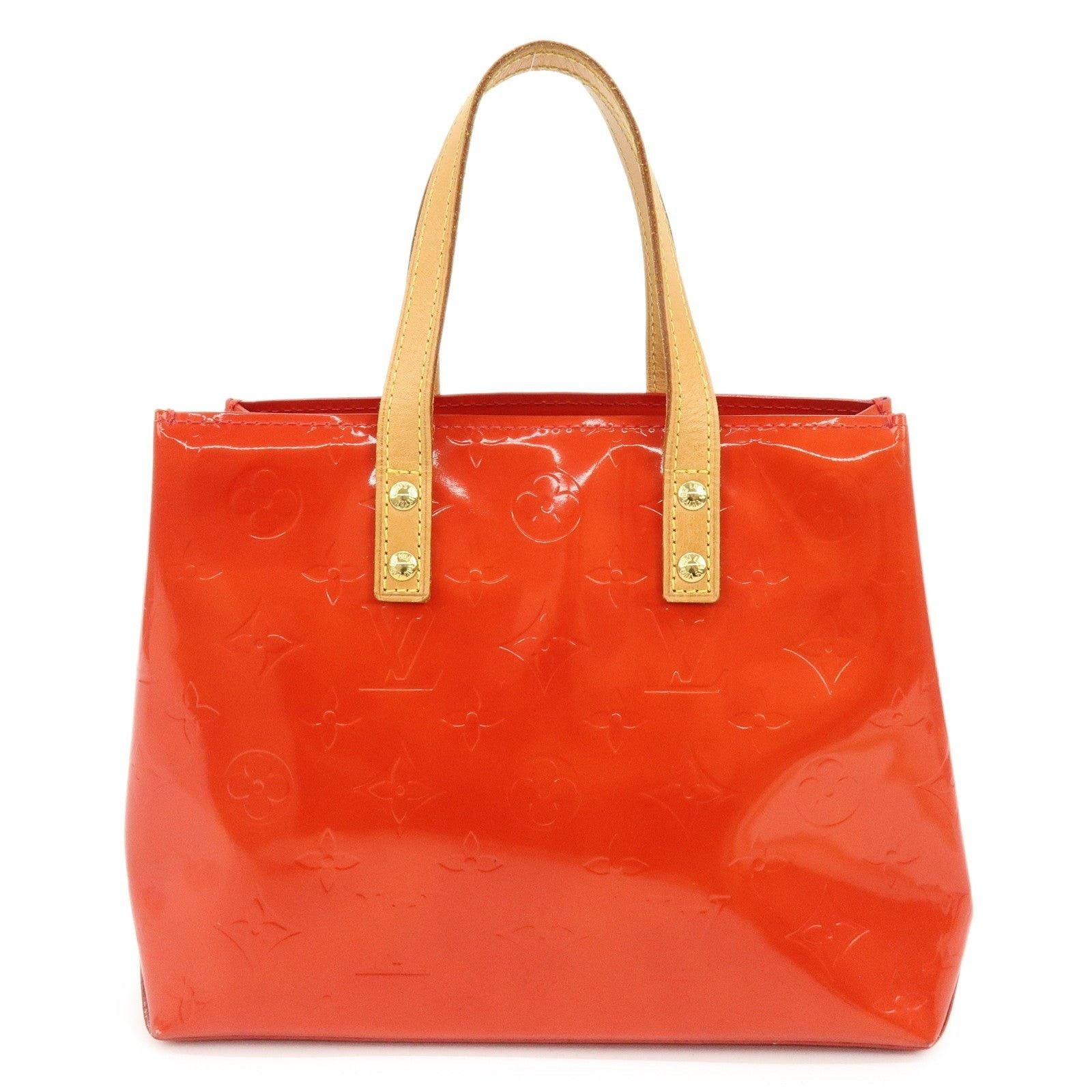 Louis Vuitton Louis Vuitton Monogram Vernis Lead PM Tote Orange Size ONE SIZE - 1 Thumbnail